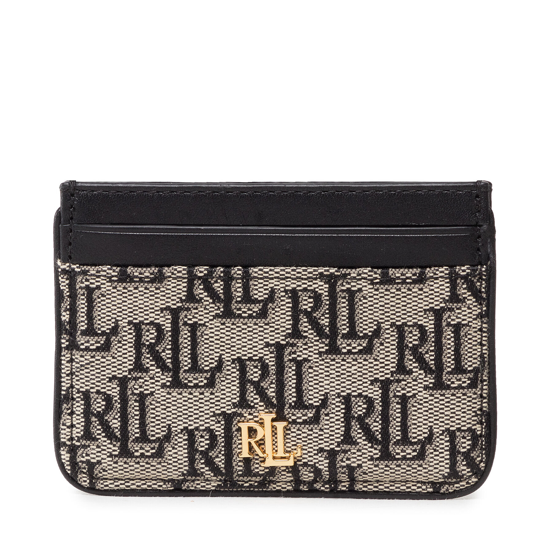 Lauren Ralph Lauren Pouzdro na kreditní karty Slim Card 432867169006 Černá - Pepit.cz