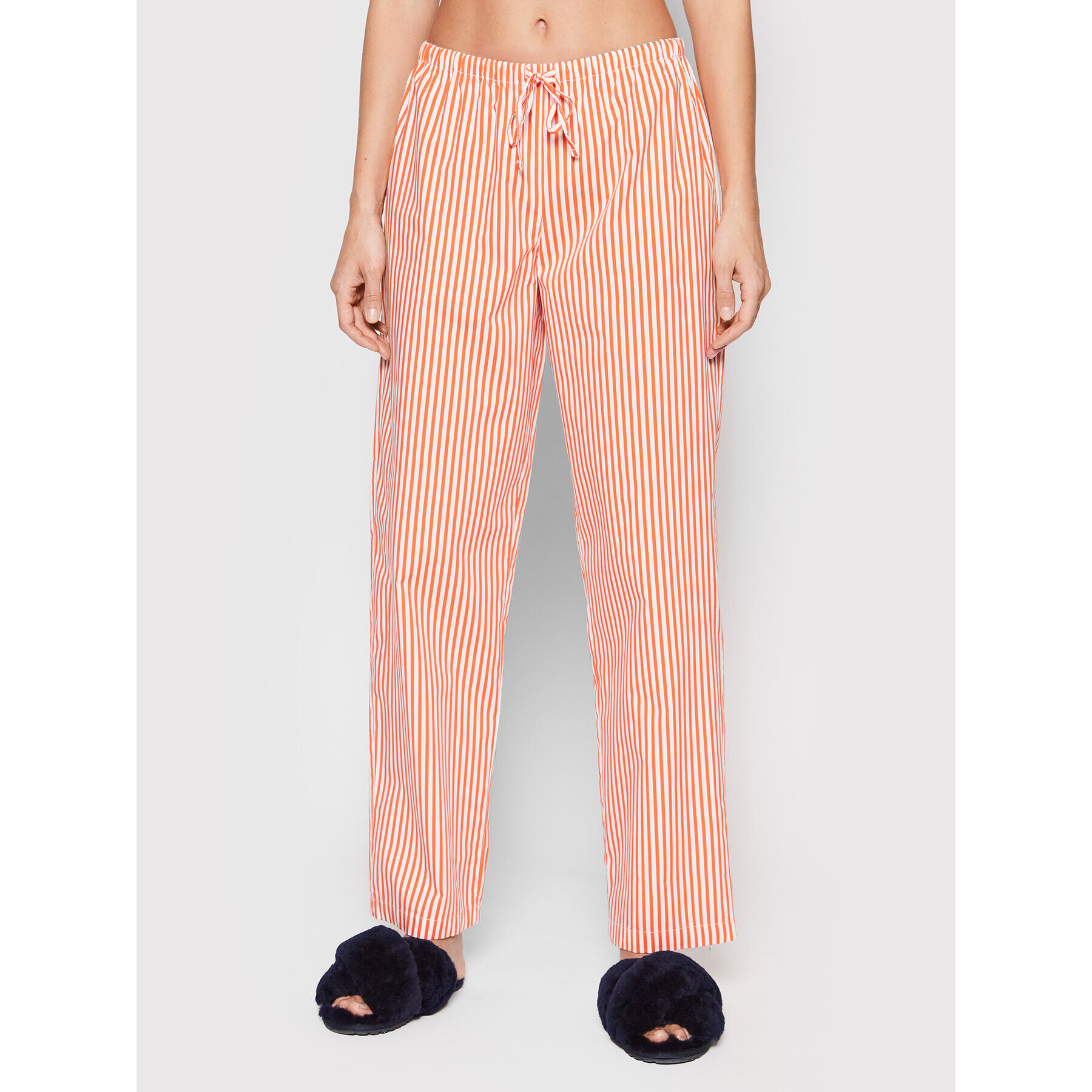 Lauren Ralph Lauren Pyžamo ILN92152 Oranžová Regular Fit - Pepit.cz