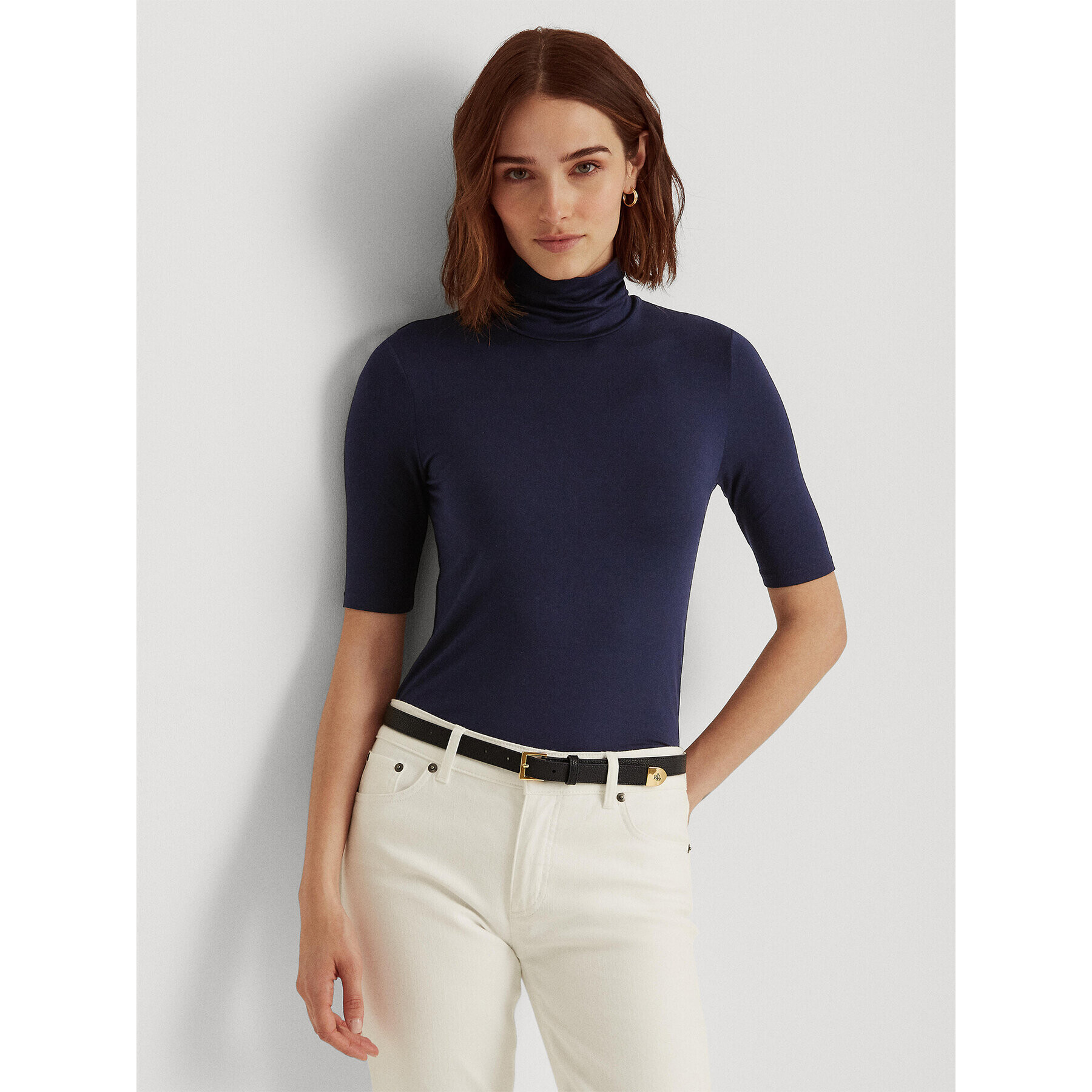 Lauren Ralph Lauren Rolák 200672214021 Tmavomodrá Slim Fit - Pepit.cz