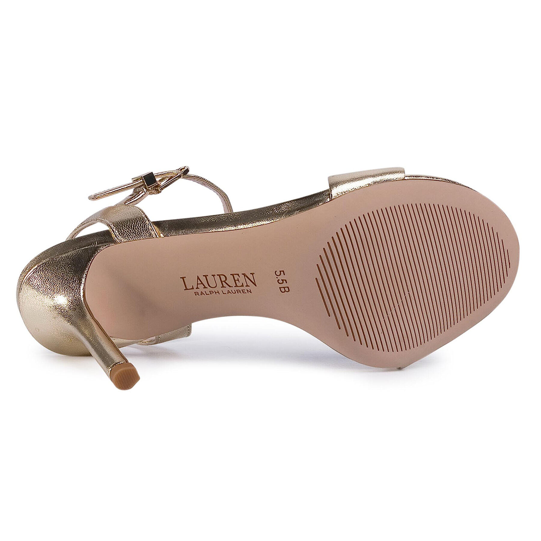 Lauren Ralph Lauren Sandály Gwen 802784247001 Zlatá - Pepit.cz