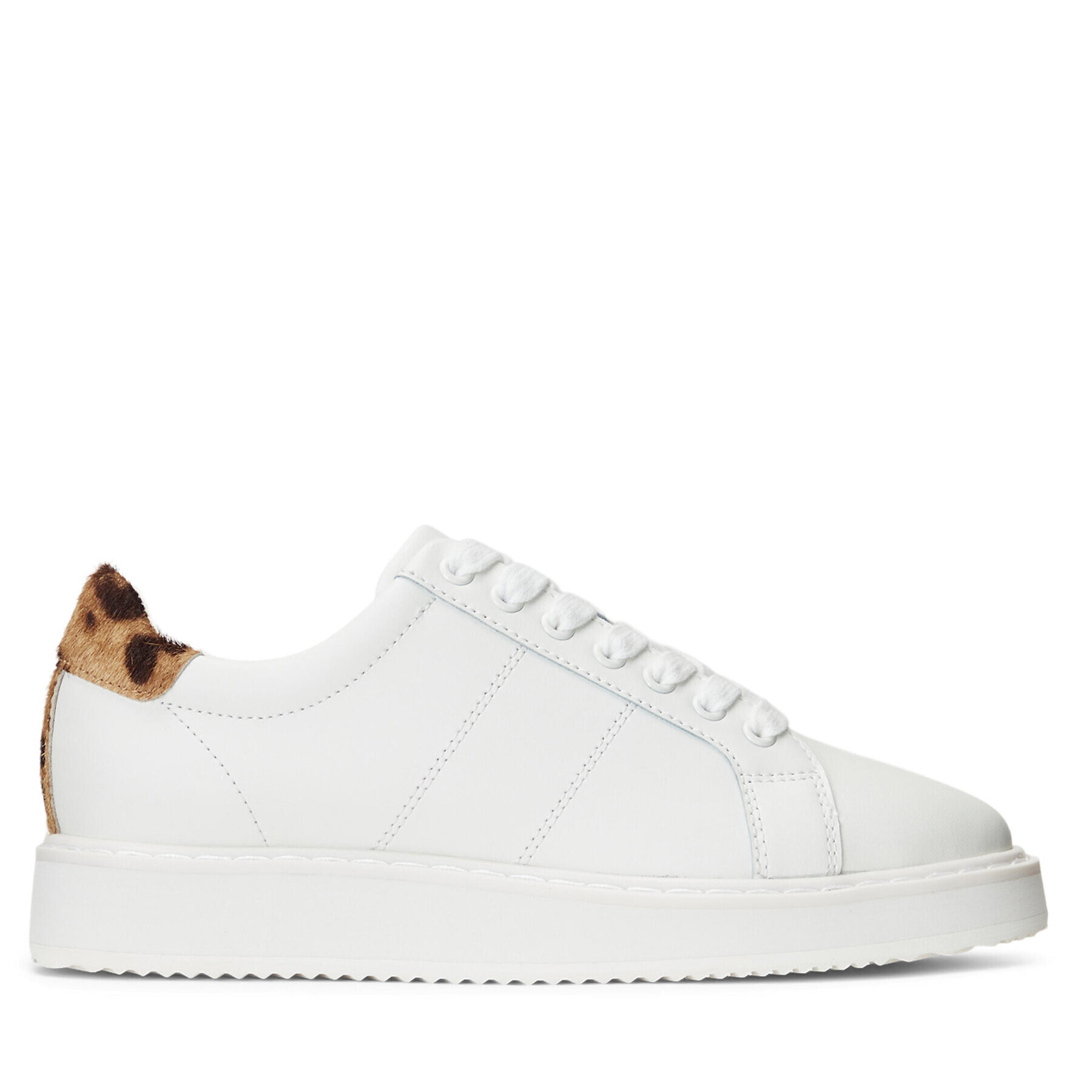 Lauren Ralph Lauren Sneakersy 802918367001 Bílá - Pepit.cz