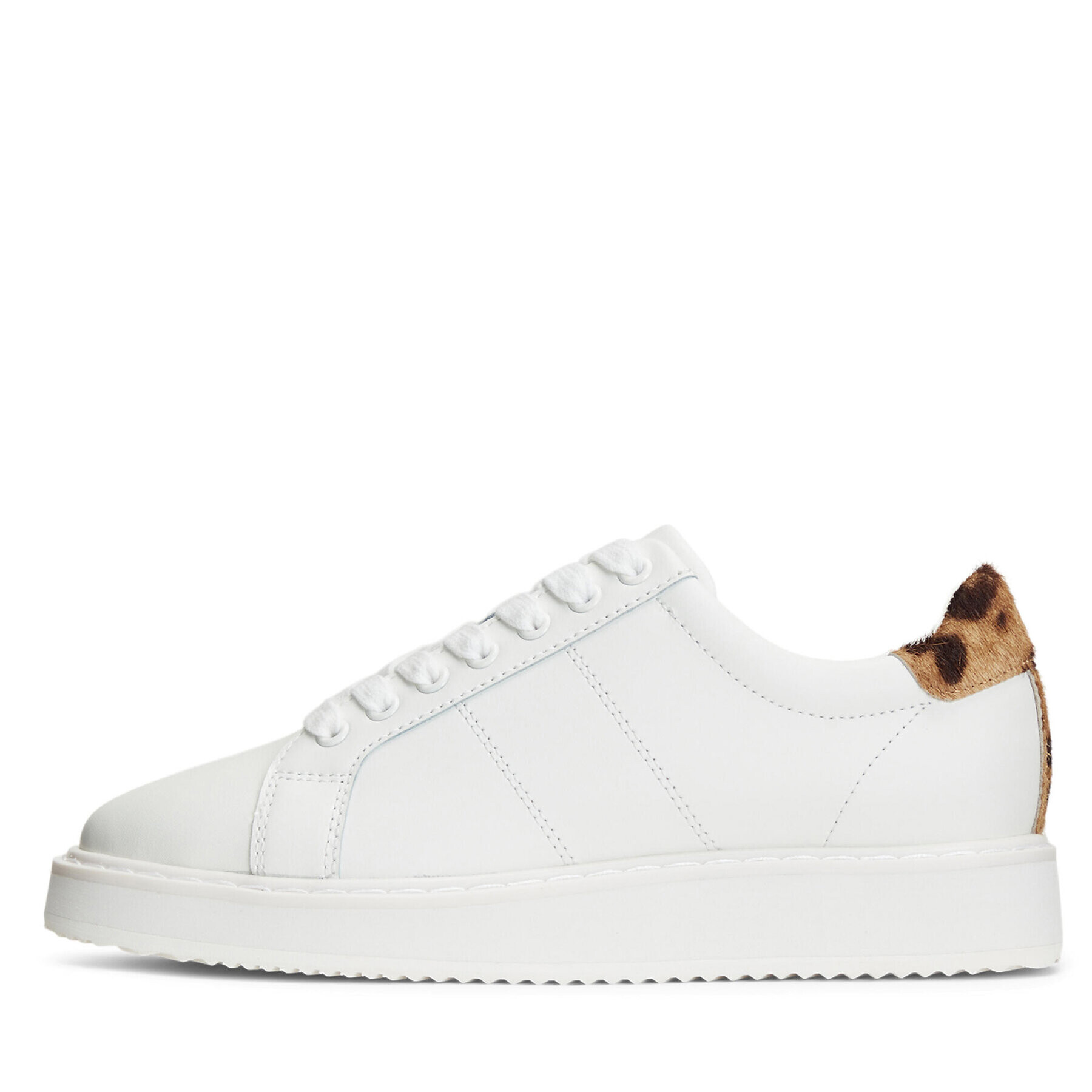 Lauren Ralph Lauren Sneakersy 802918367001 Bílá - Pepit.cz