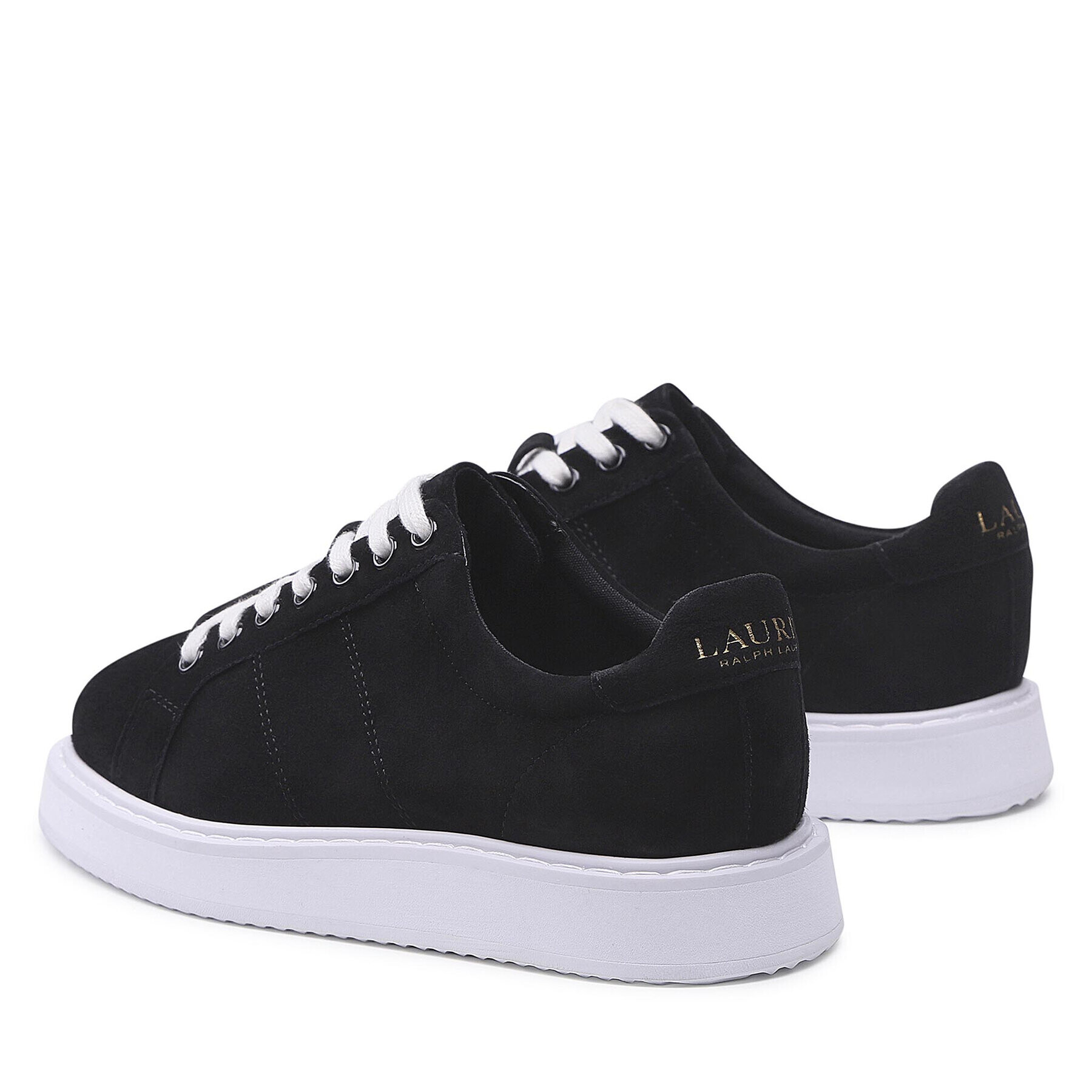 Lauren Ralph Lauren Sneakersy Angeline 4 802872472001 Černá - Pepit.cz