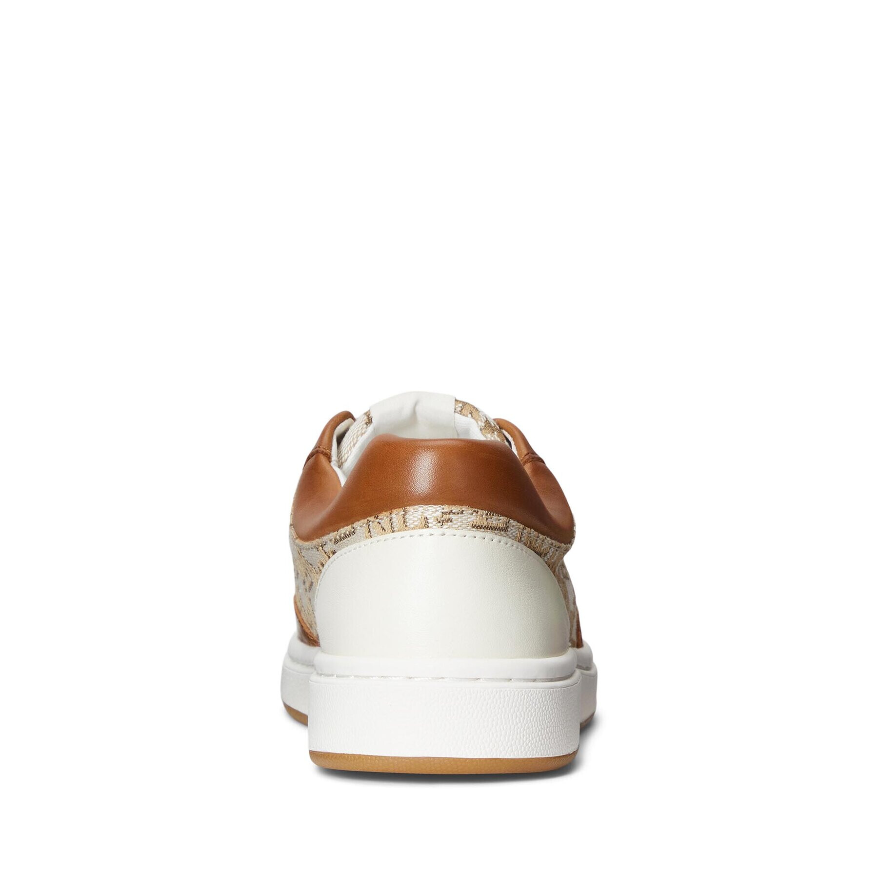 Lauren Ralph Lauren Sneakersy Hailey 802904466001 Khaki - Pepit.cz