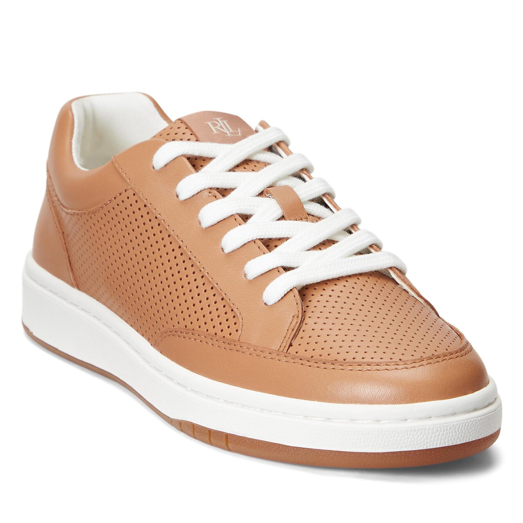 Lauren Ralph Lauren Sneakersy Hailey 802904468001 Bílá - Pepit.cz