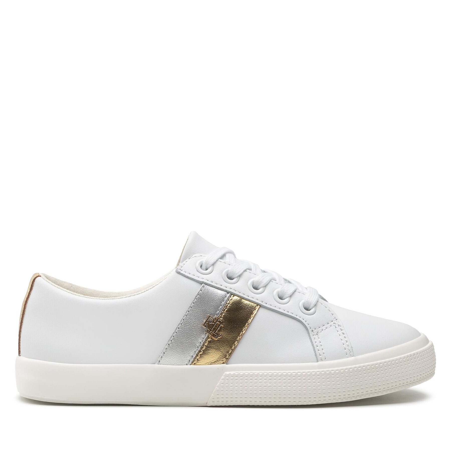 Lauren Ralph Lauren Sneakersy Janson II 802846087001 Bílá - Pepit.cz