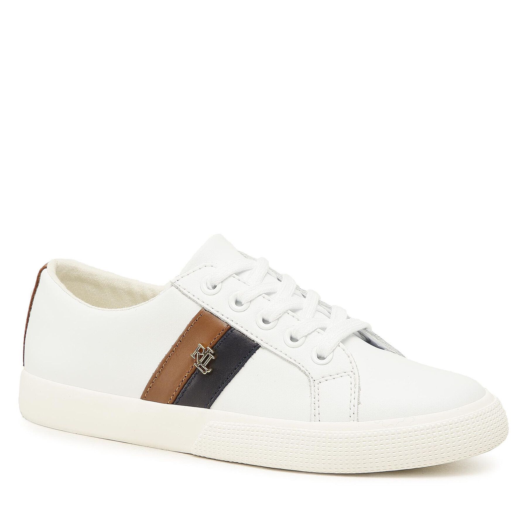 Lauren Ralph Lauren Sneakersy Janson II 802854794001 Bílá - Pepit.cz