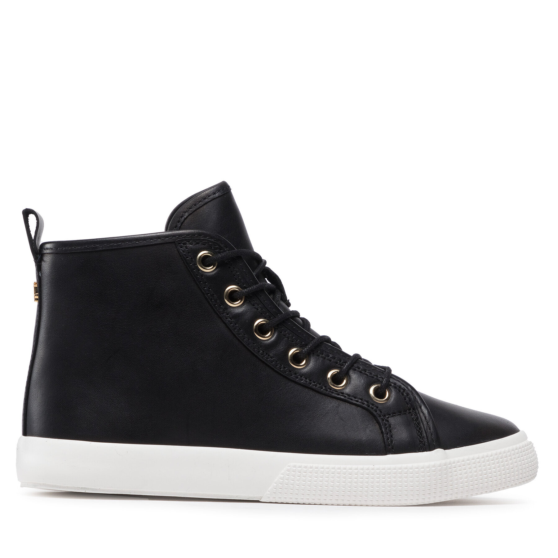 Lauren Ralph Lauren Sneakersy Jinger 802874224001 Černá - Pepit.cz