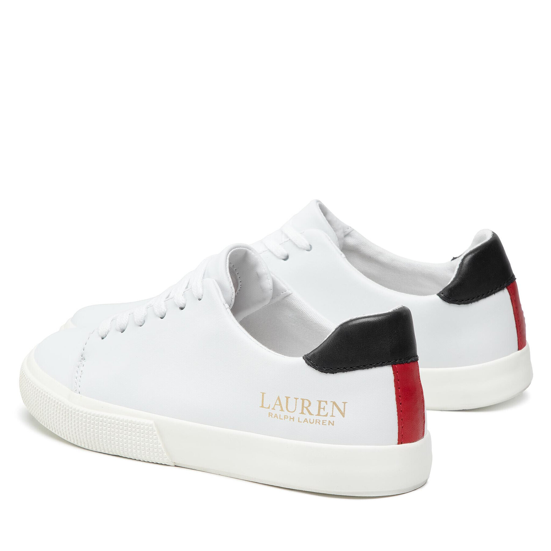 Lauren Ralph Lauren Sneakersy Joana 802820690001 Bílá - Pepit.cz