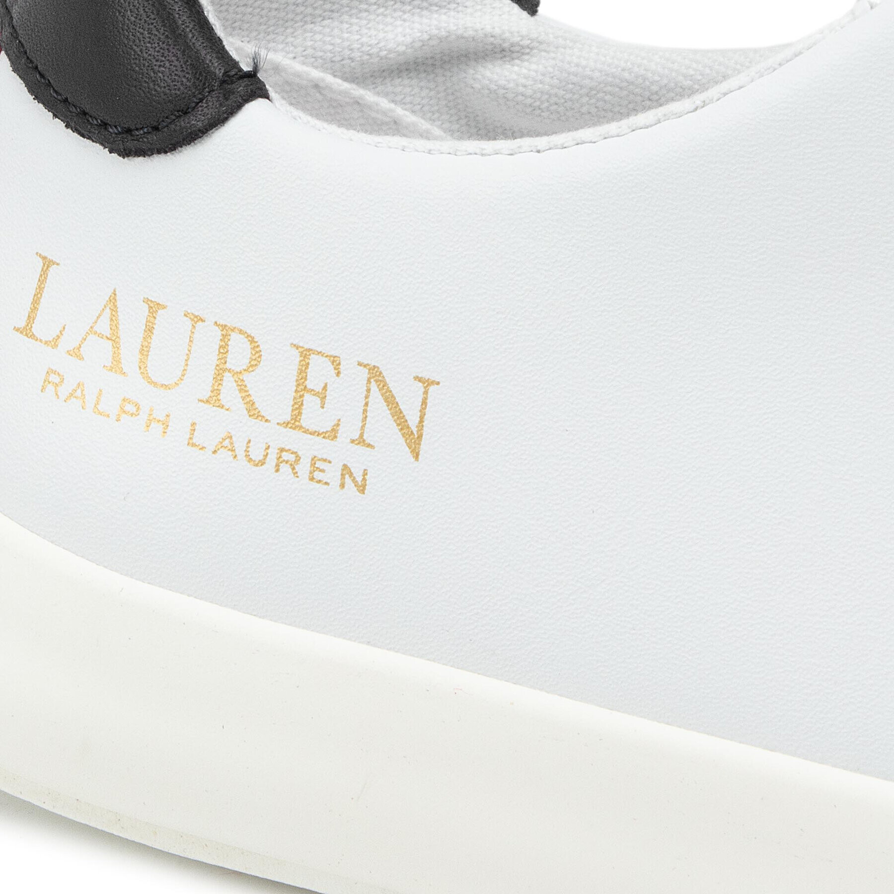 Lauren Ralph Lauren Sneakersy Joana 802820690001 Bílá - Pepit.cz