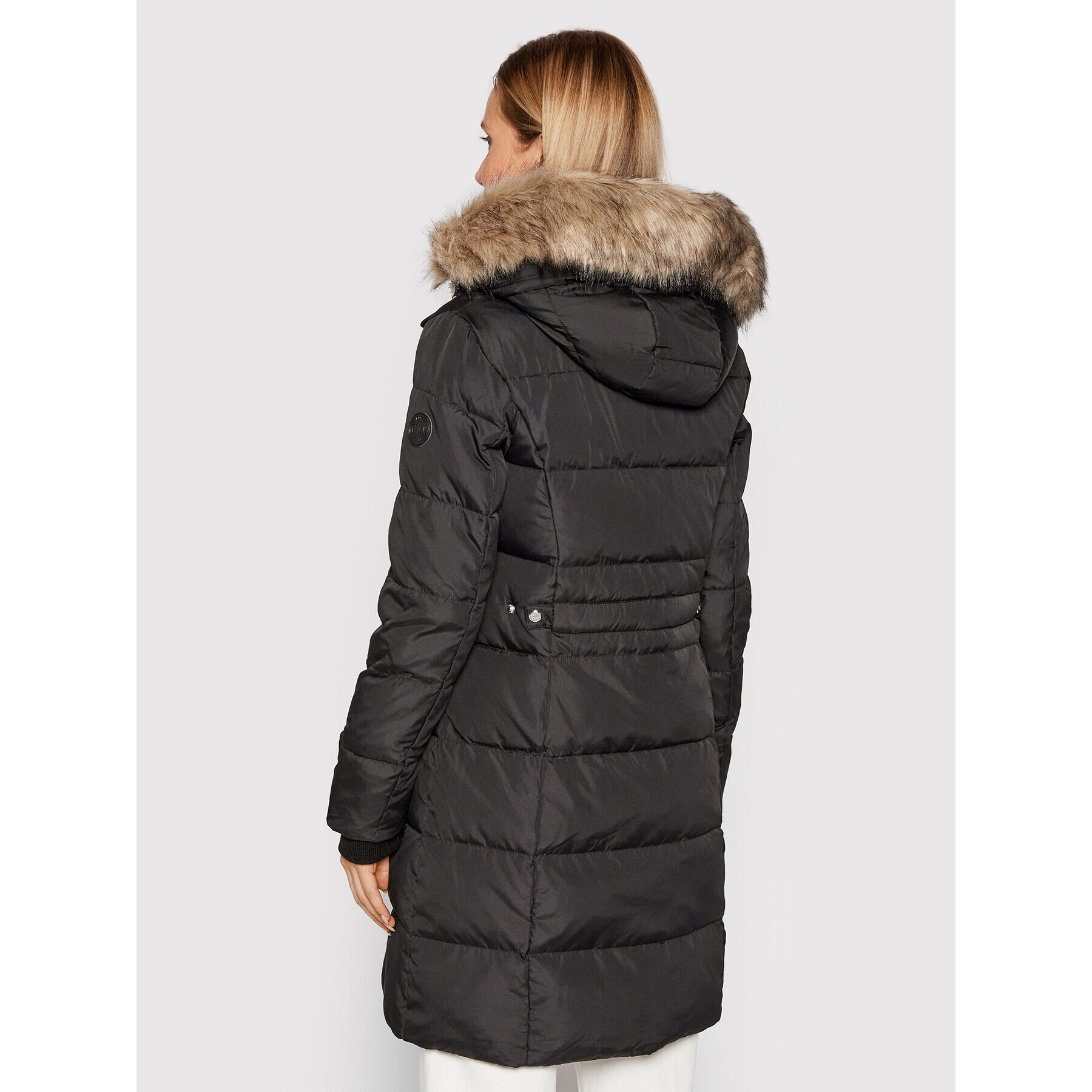 Lauren Ralph Lauren Vatovaná bunda Trim 297728271001 Černá Regular Fit - Pepit.cz