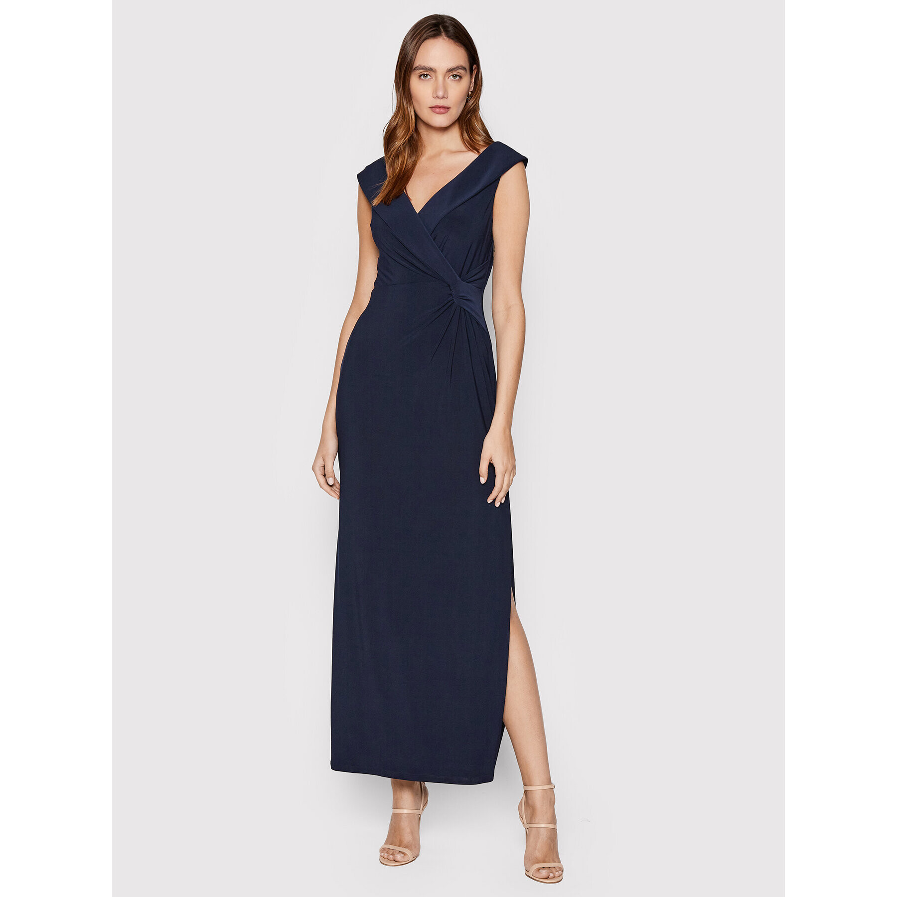 Lauren Ralph Lauren Večerní šaty 253863940002 Tmavomodrá Regular Fit - Pepit.cz