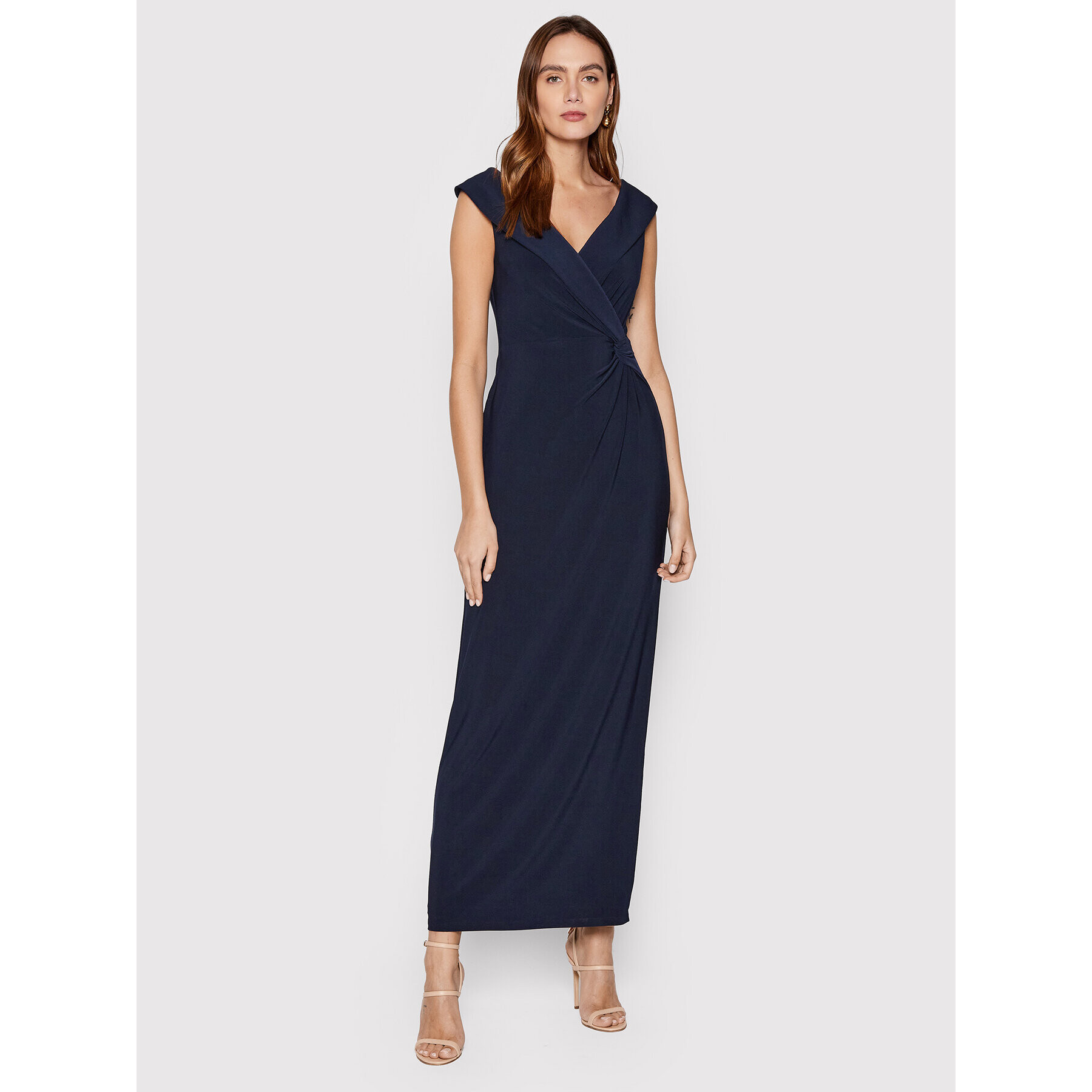 Lauren Ralph Lauren Večerní šaty 253863940002 Tmavomodrá Regular Fit - Pepit.cz