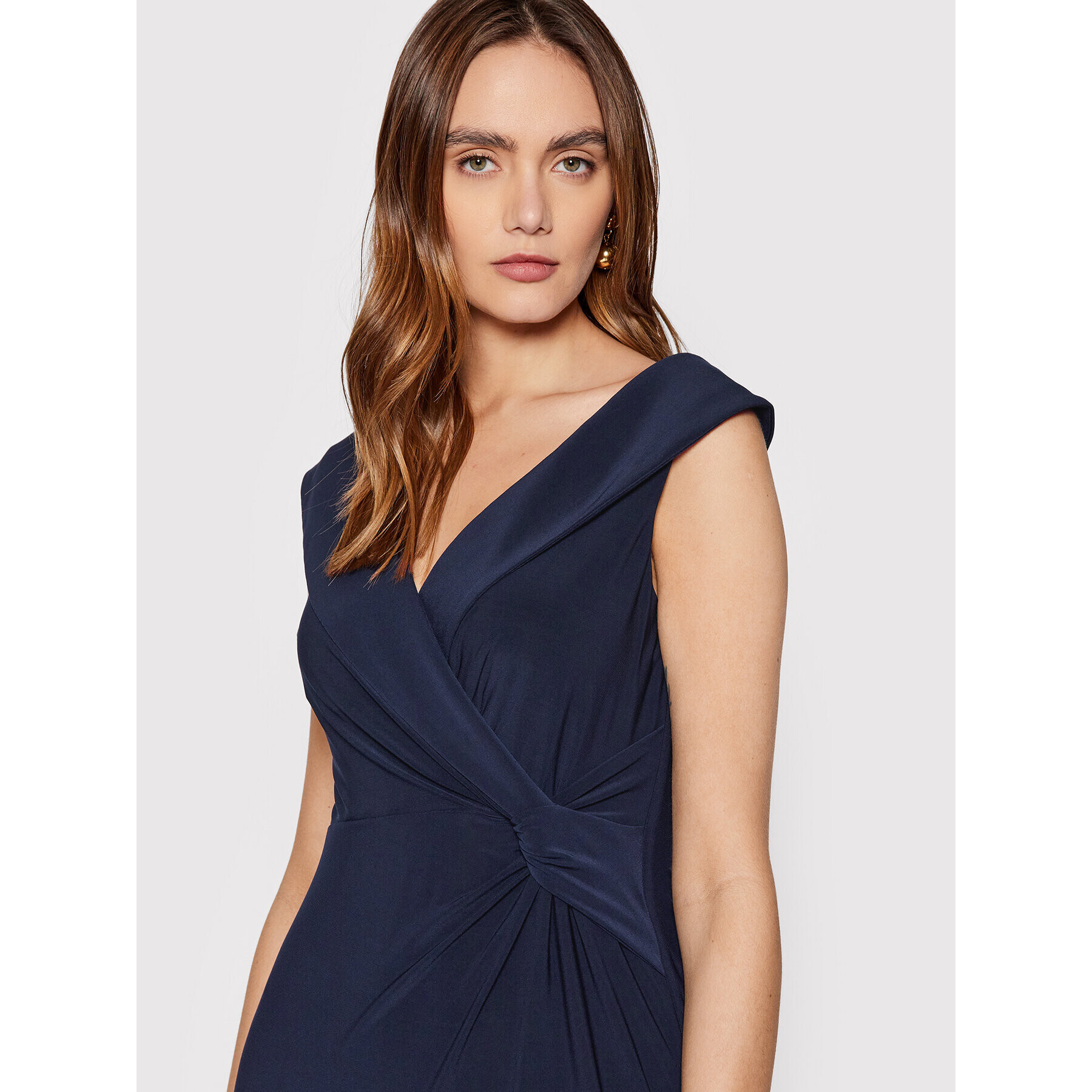 Lauren Ralph Lauren Večerní šaty 253863940002 Tmavomodrá Regular Fit - Pepit.cz