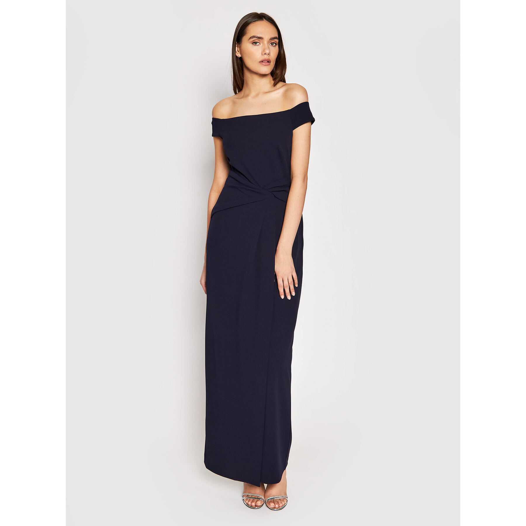 Lauren Ralph Lauren Večerní šaty Long Gown 253770013002 Tmavomodrá Regular Fit - Pepit.cz