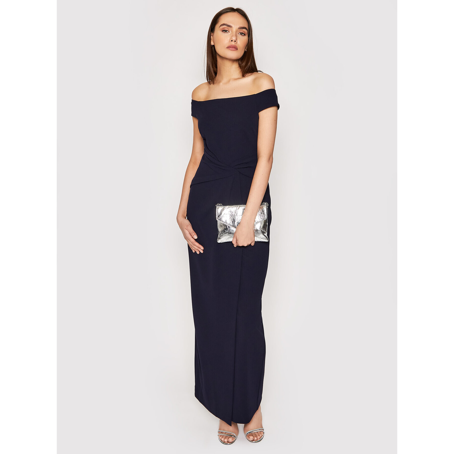 Lauren Ralph Lauren Večerní šaty Long Gown 253770013002 Tmavomodrá Regular Fit - Pepit.cz