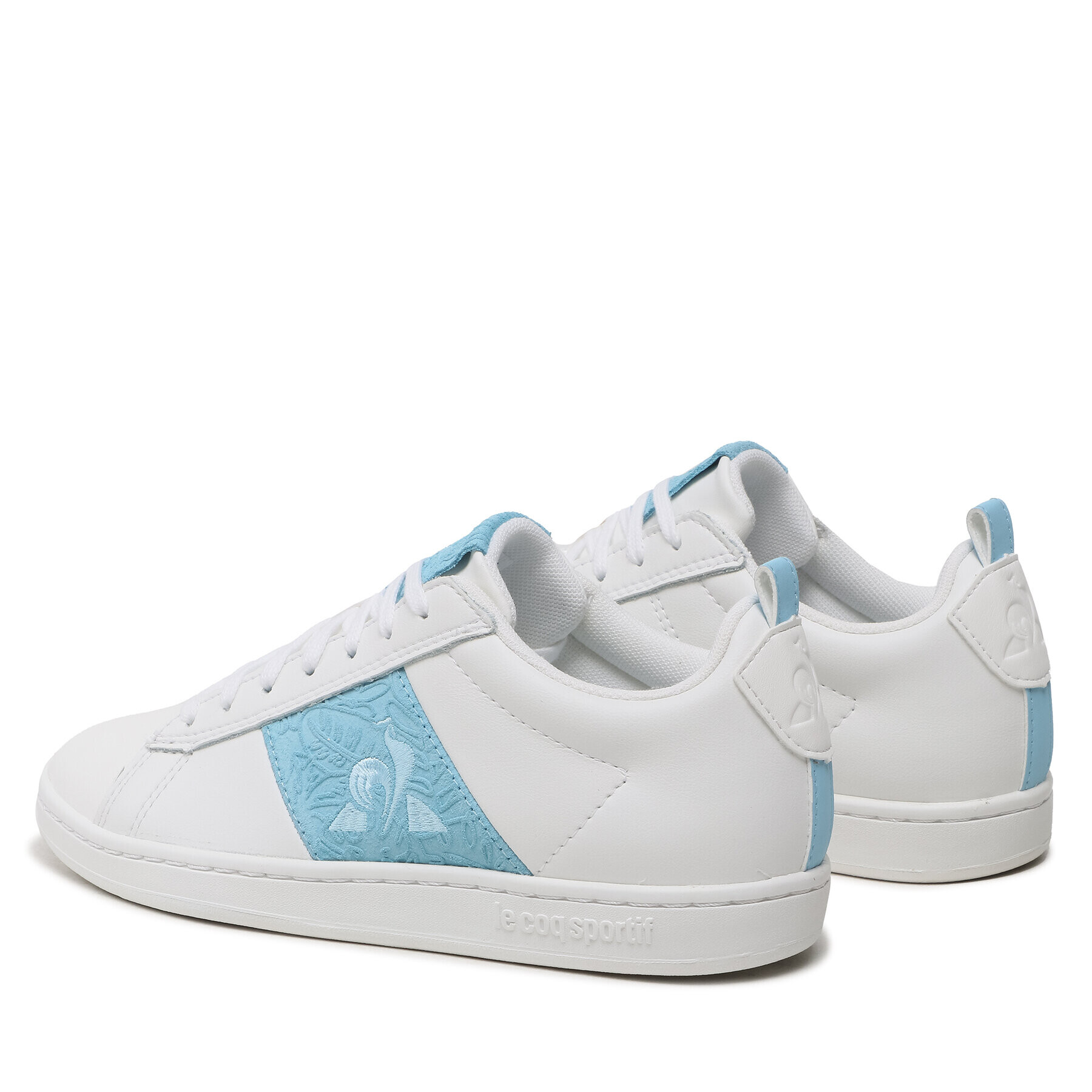 Le Coq Sportif Sneakersy Courtclassic W Plants 2310131 Bílá - Pepit.cz