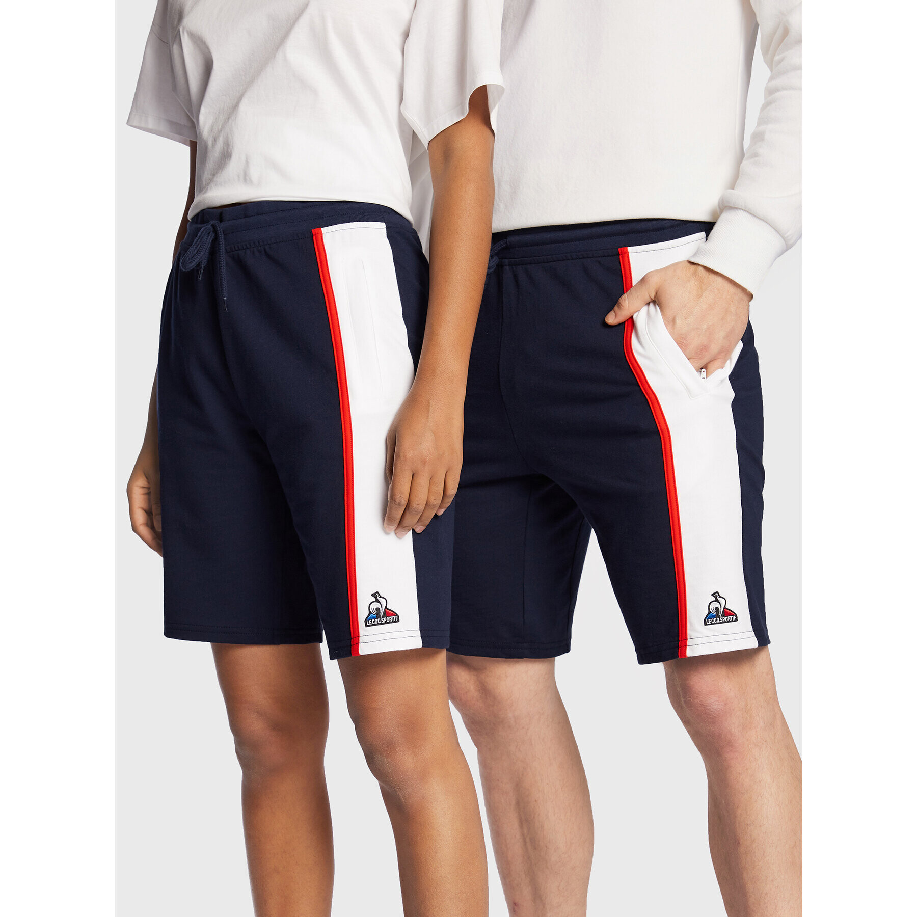 Le Coq Sportif Sportovní kraťasy Unisex 2220293 Tmavomodrá Regular Fit - Pepit.cz