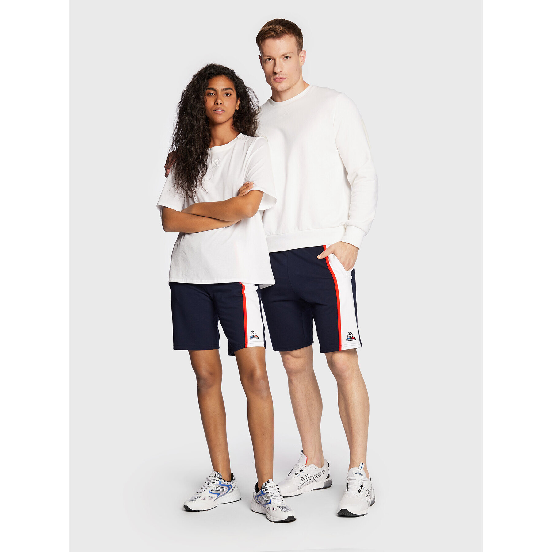 Le Coq Sportif Sportovní kraťasy Unisex 2220293 Tmavomodrá Regular Fit - Pepit.cz