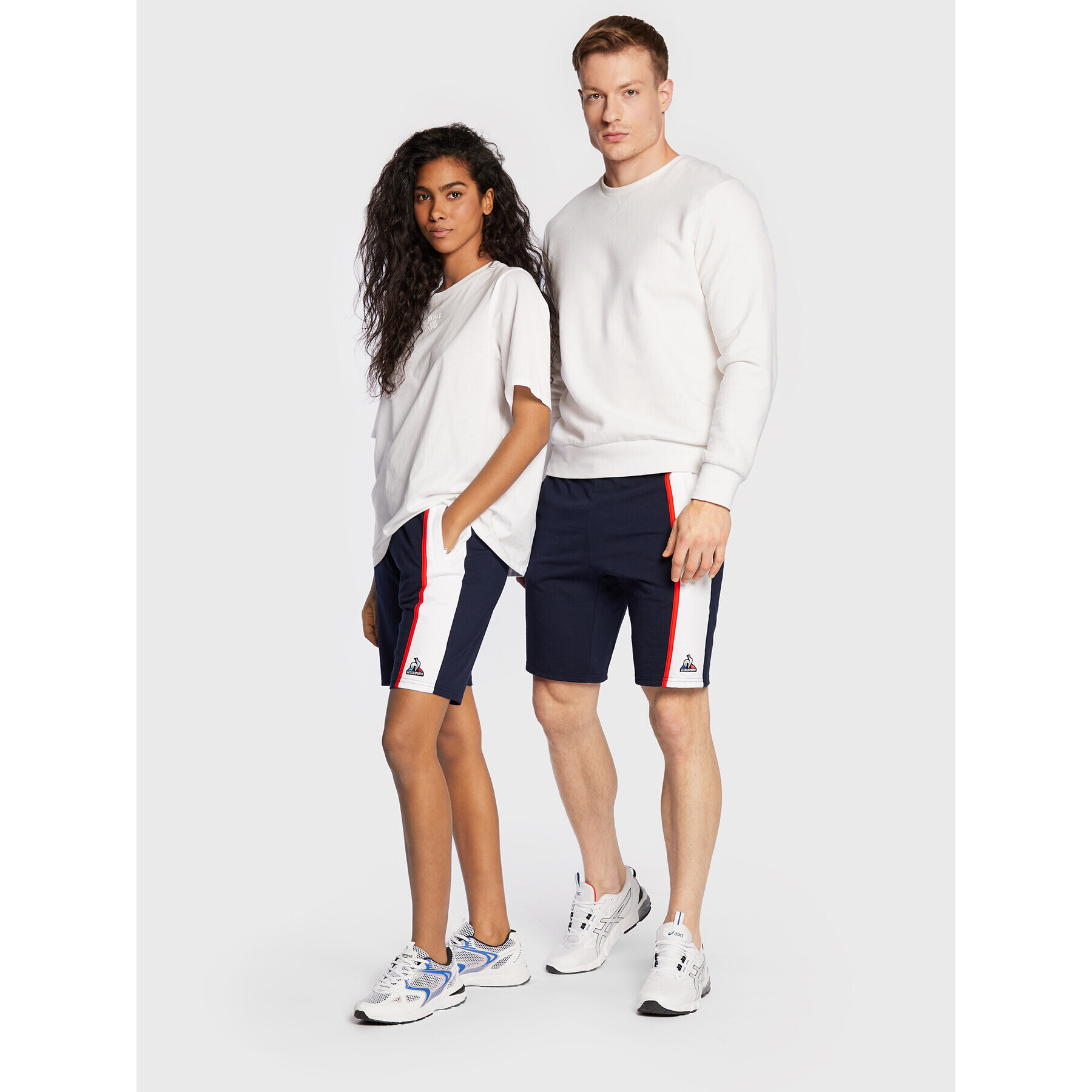 Le Coq Sportif Sportovní kraťasy Unisex 2220293 Tmavomodrá Regular Fit - Pepit.cz