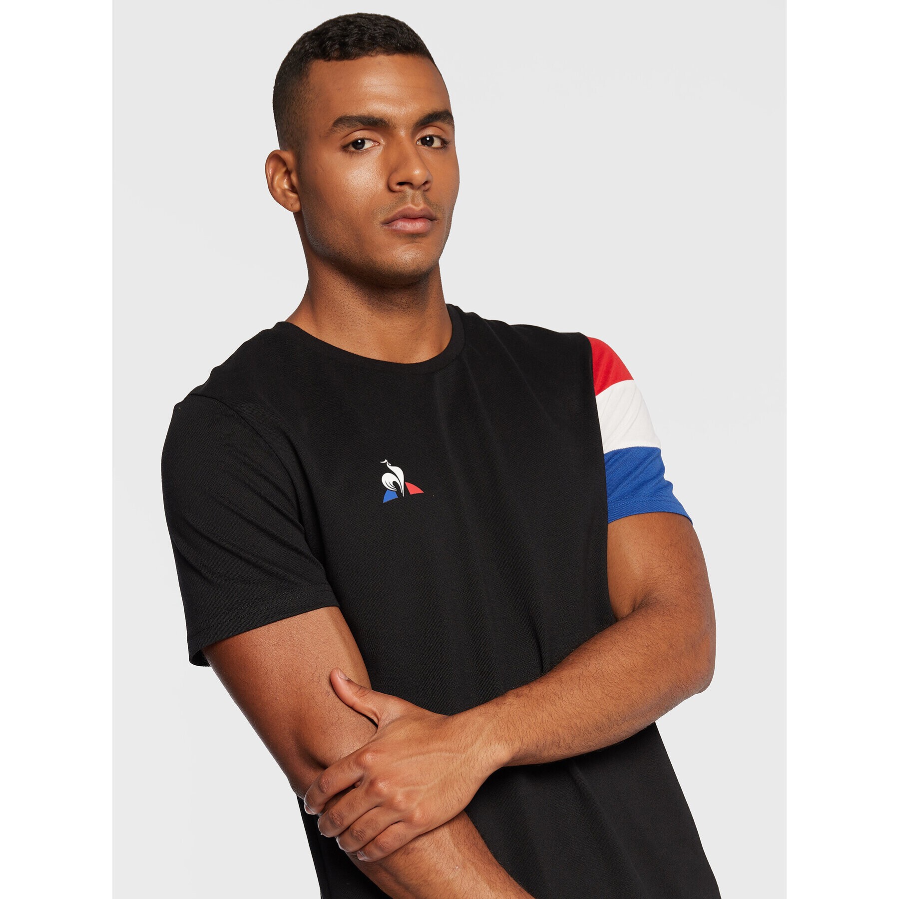 Le Coq Sportif T-Shirt 2020637 Černá Regular Fit - Pepit.cz