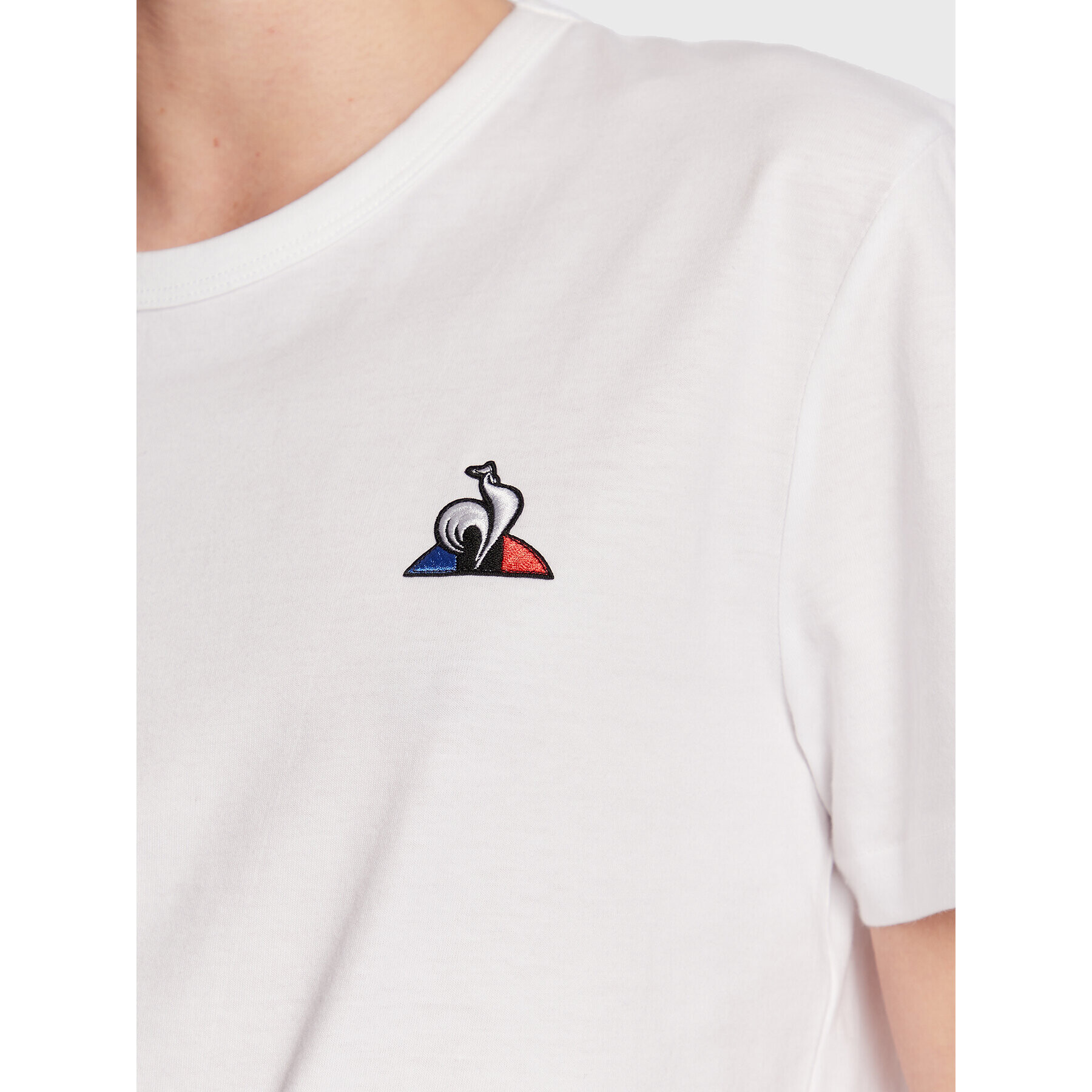 Le Coq Sportif T-Shirt 2020965 Bílá Regular Fit - Pepit.cz