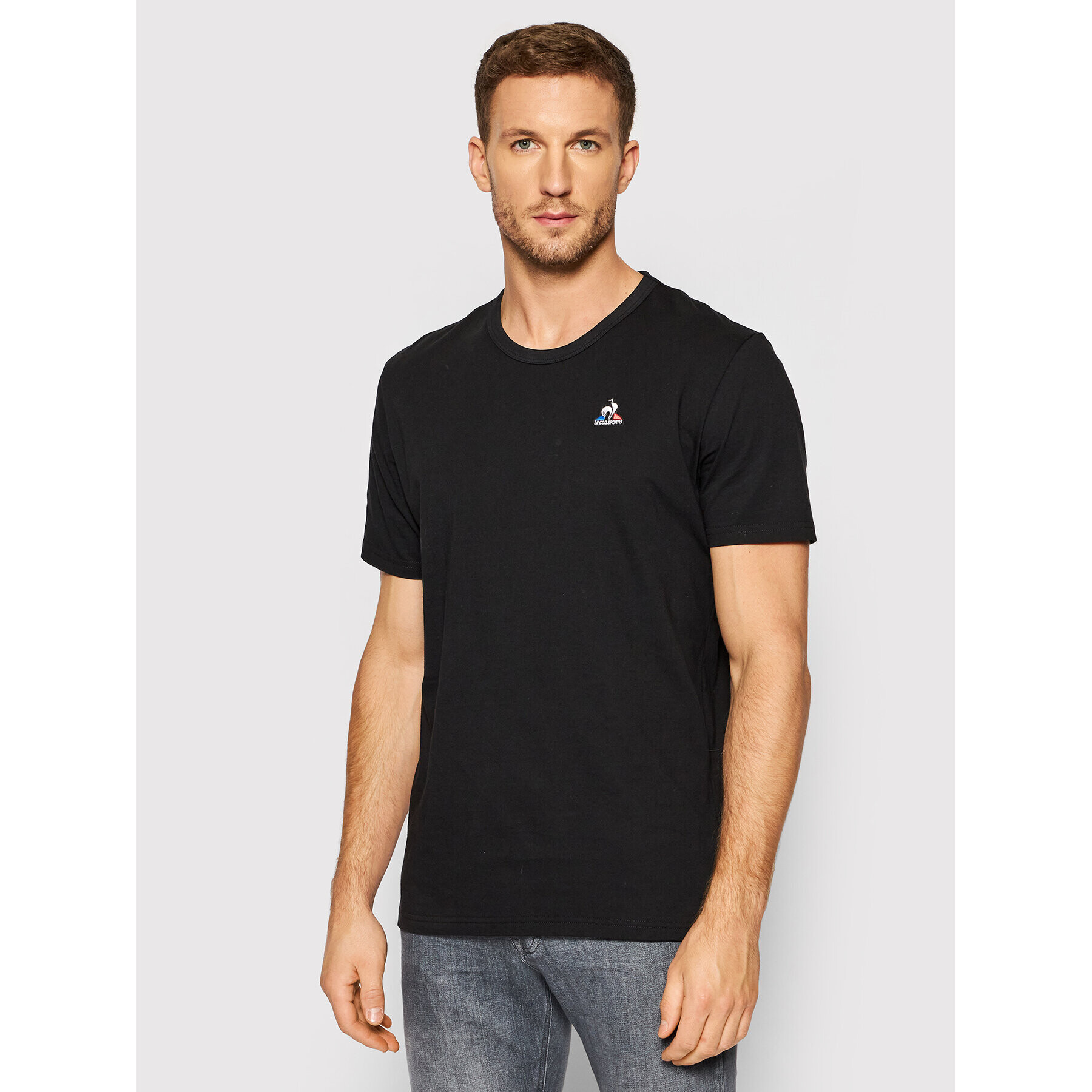 Le Coq Sportif T-Shirt 2120199 Černá Regular Fit - Pepit.cz