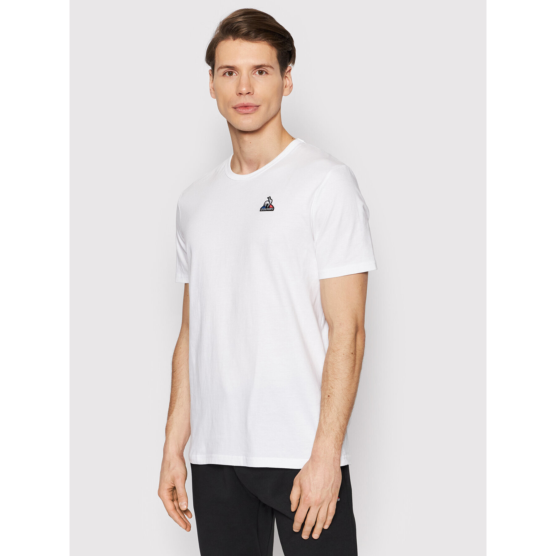 Le Coq Sportif T-Shirt 2120202 Bílá Regular Fit - Pepit.cz