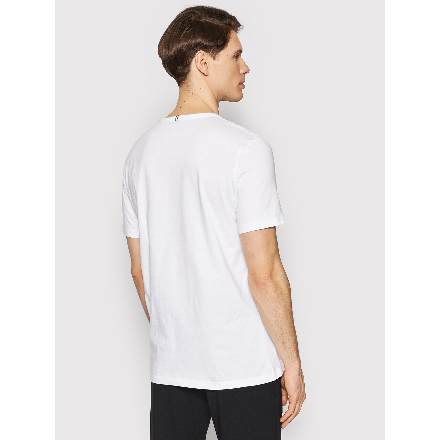 Le Coq Sportif T-Shirt 2120202 Bílá Regular Fit - Pepit.cz