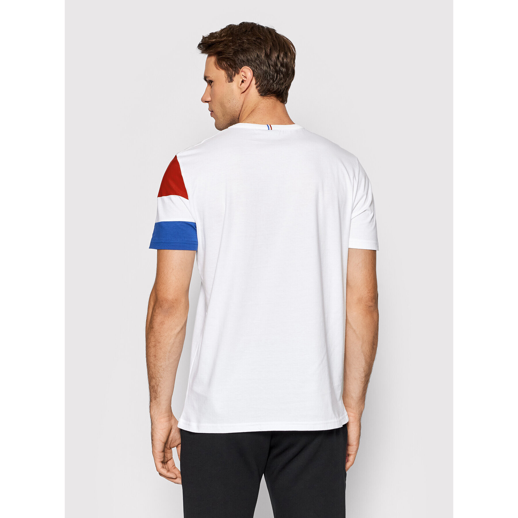 Le Coq Sportif T-Shirt 2120315 Bílá Regular Fit - Pepit.cz