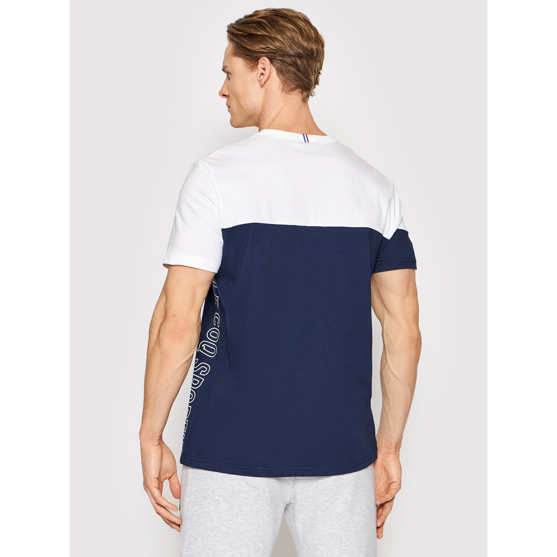 Le Coq Sportif T-Shirt 2210372 Tmavomodrá Regular Fit - Pepit.cz