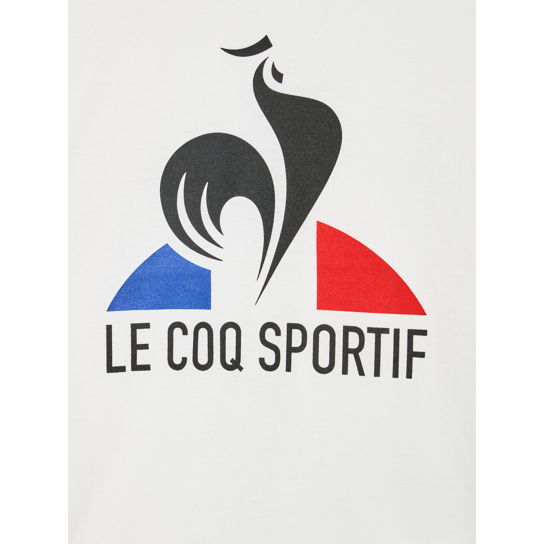 Le Coq Sportif T-Shirt 2210482 Bílá Regular Fit - Pepit.cz