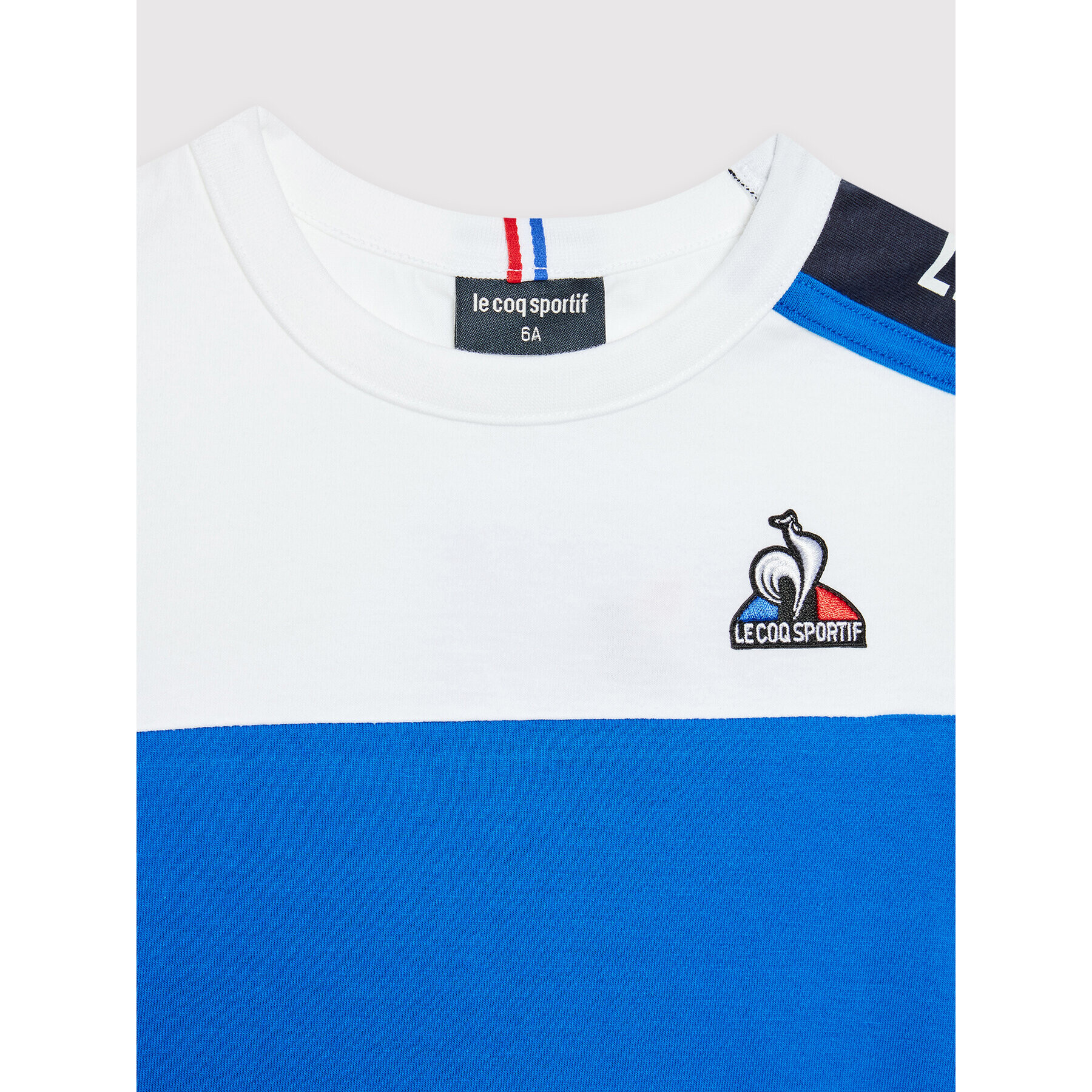 Le Coq Sportif T-Shirt 2210505 Modrá Regular Fit - Pepit.cz