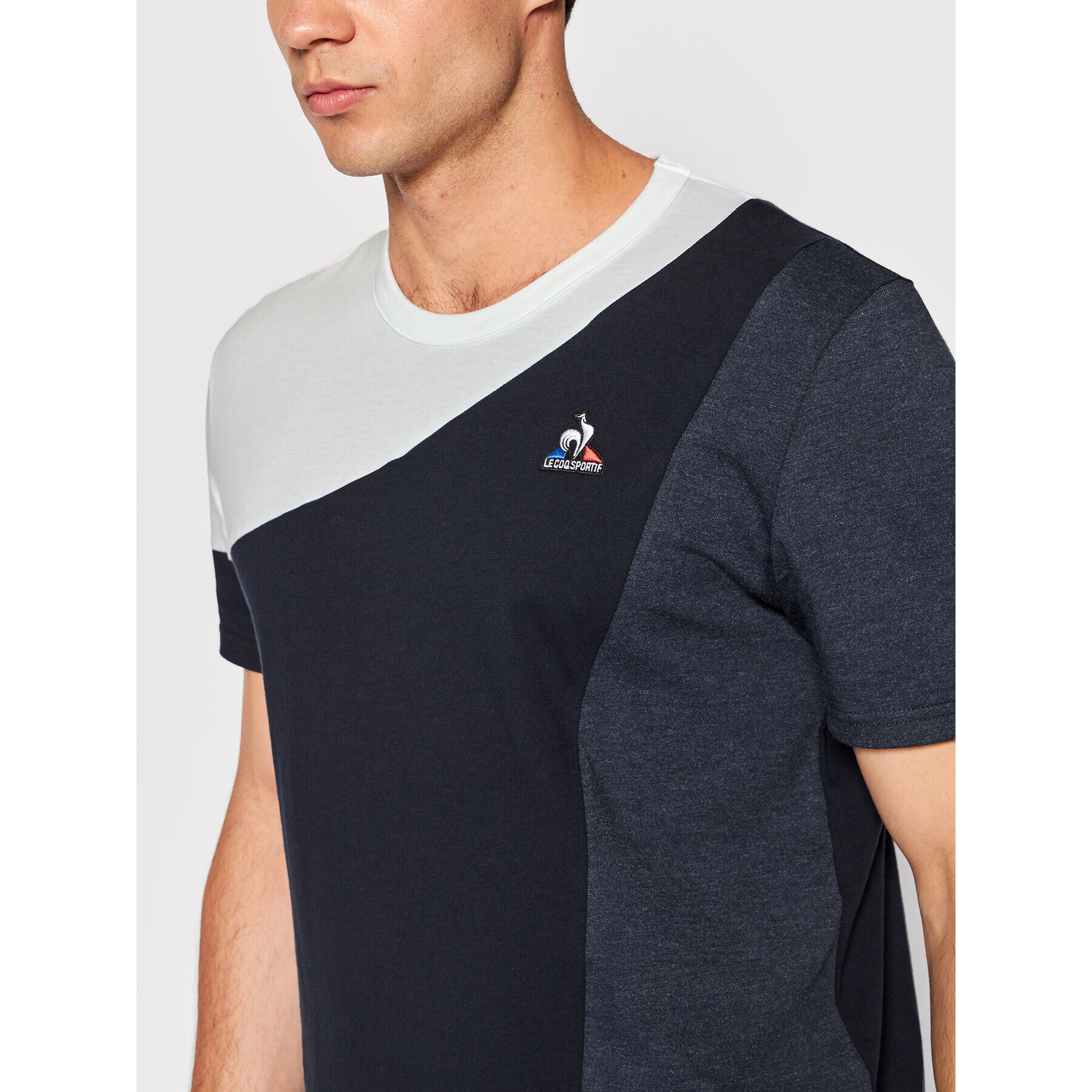 Le Coq Sportif T-Shirt 2210551 Tmavomodrá Regular Fit - Pepit.cz