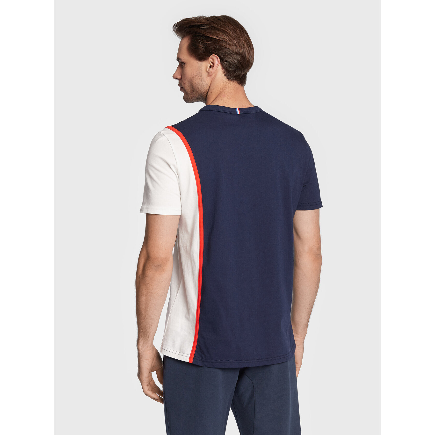 Le Coq Sportif T-Shirt 2220287 Tmavomodrá Regular Fit - Pepit.cz