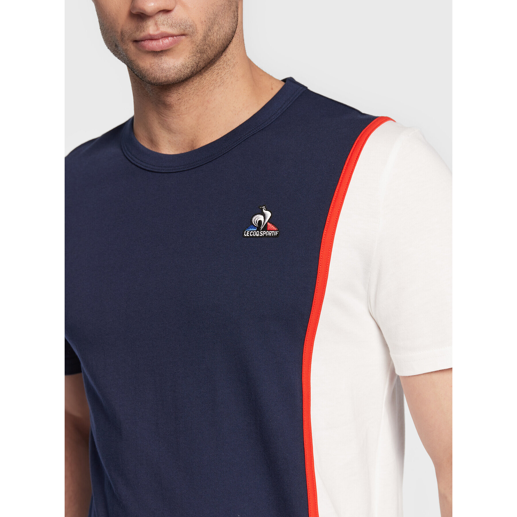 Le Coq Sportif T-Shirt 2220287 Tmavomodrá Regular Fit - Pepit.cz