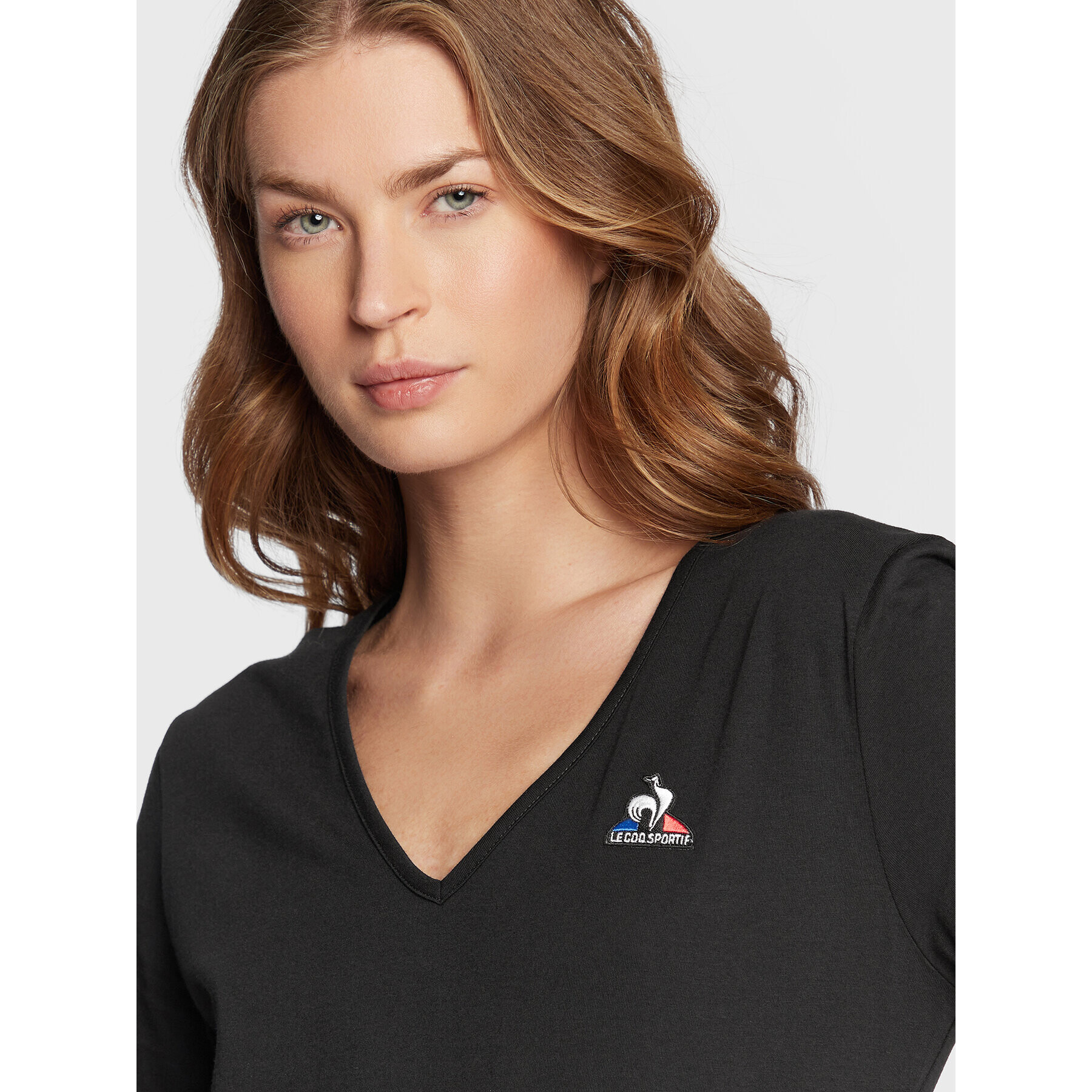 Le Coq Sportif T-Shirt 2220568 Černá Regular Fit - Pepit.cz