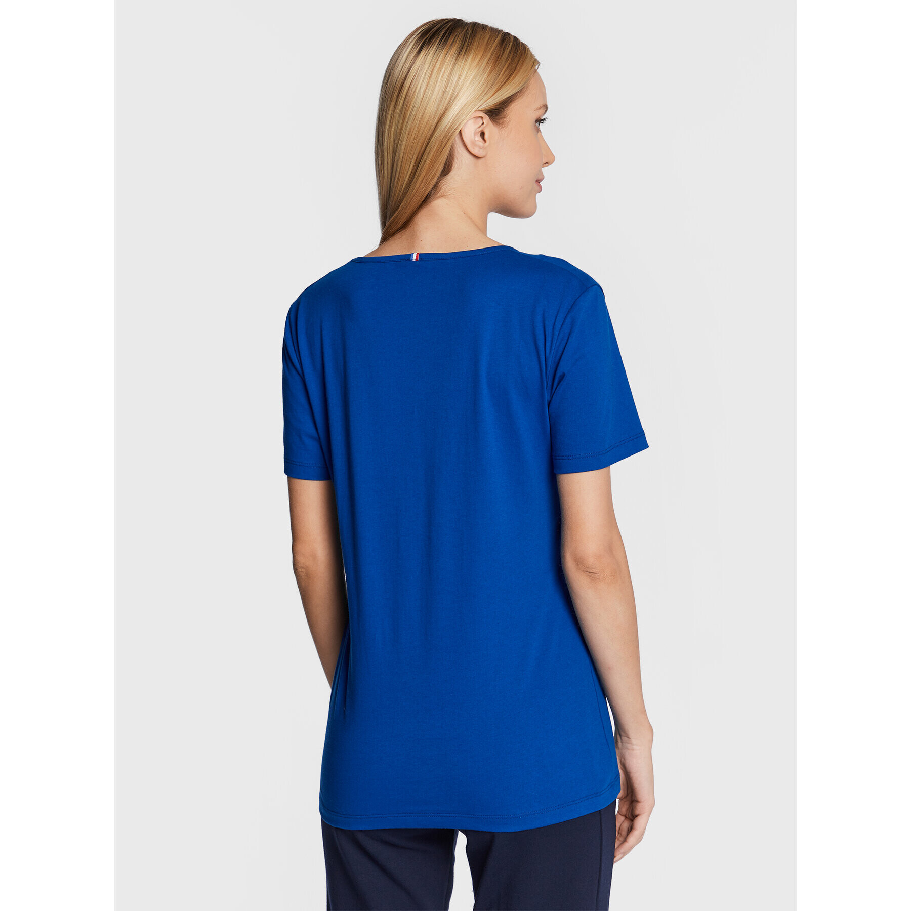 Le Coq Sportif T-Shirt 2220569 Modrá Regular Fit - Pepit.cz