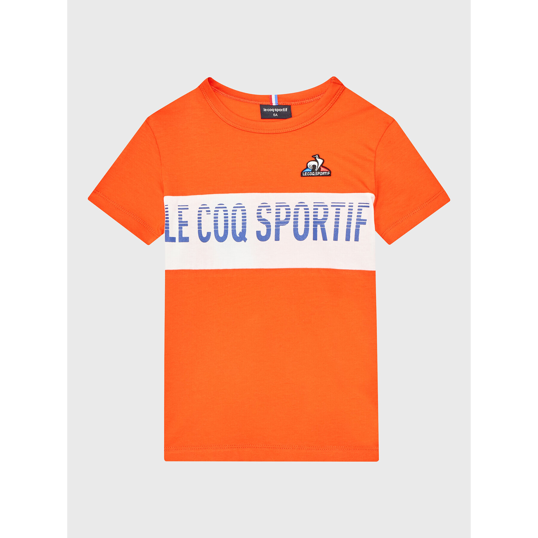 Le Coq Sportif T-Shirt 2310341 Oranžová Regular Fit - Pepit.cz