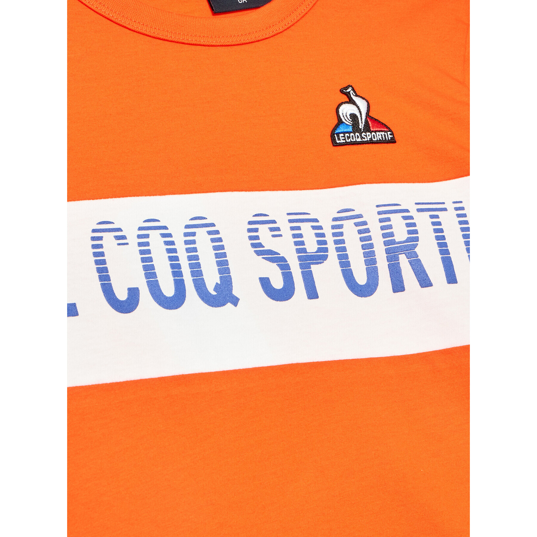 Le Coq Sportif T-Shirt 2310341 Oranžová Regular Fit - Pepit.cz