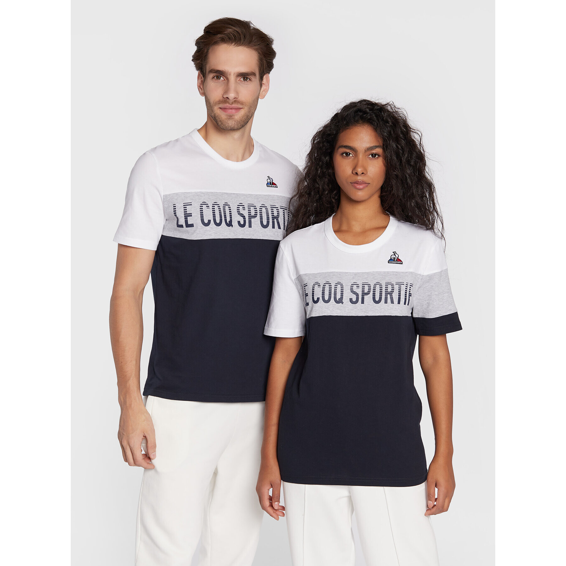 Le Coq Sportif T-Shirt Unisex 2220296 Tmavomodrá Regular Fit - Pepit.cz