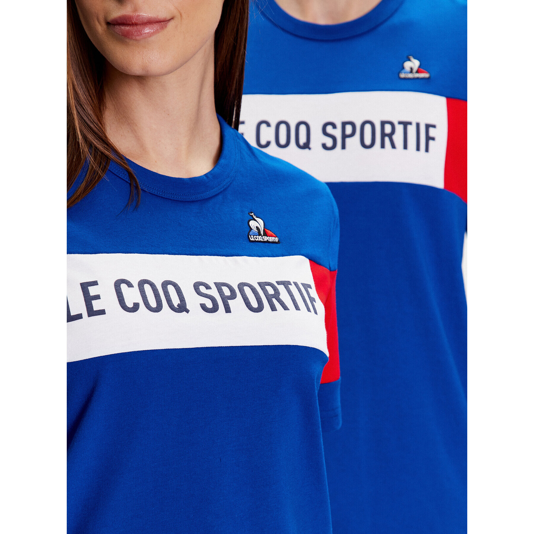 Le Coq Sportif T-Shirt Unisex 2310011 Modrá Regular Fit - Pepit.cz