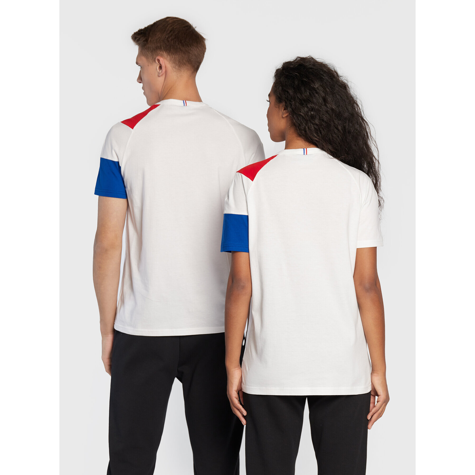 Le Coq Sportif T-Shirt Unisex Bat 2210554 Bílá Regular Fit - Pepit.cz