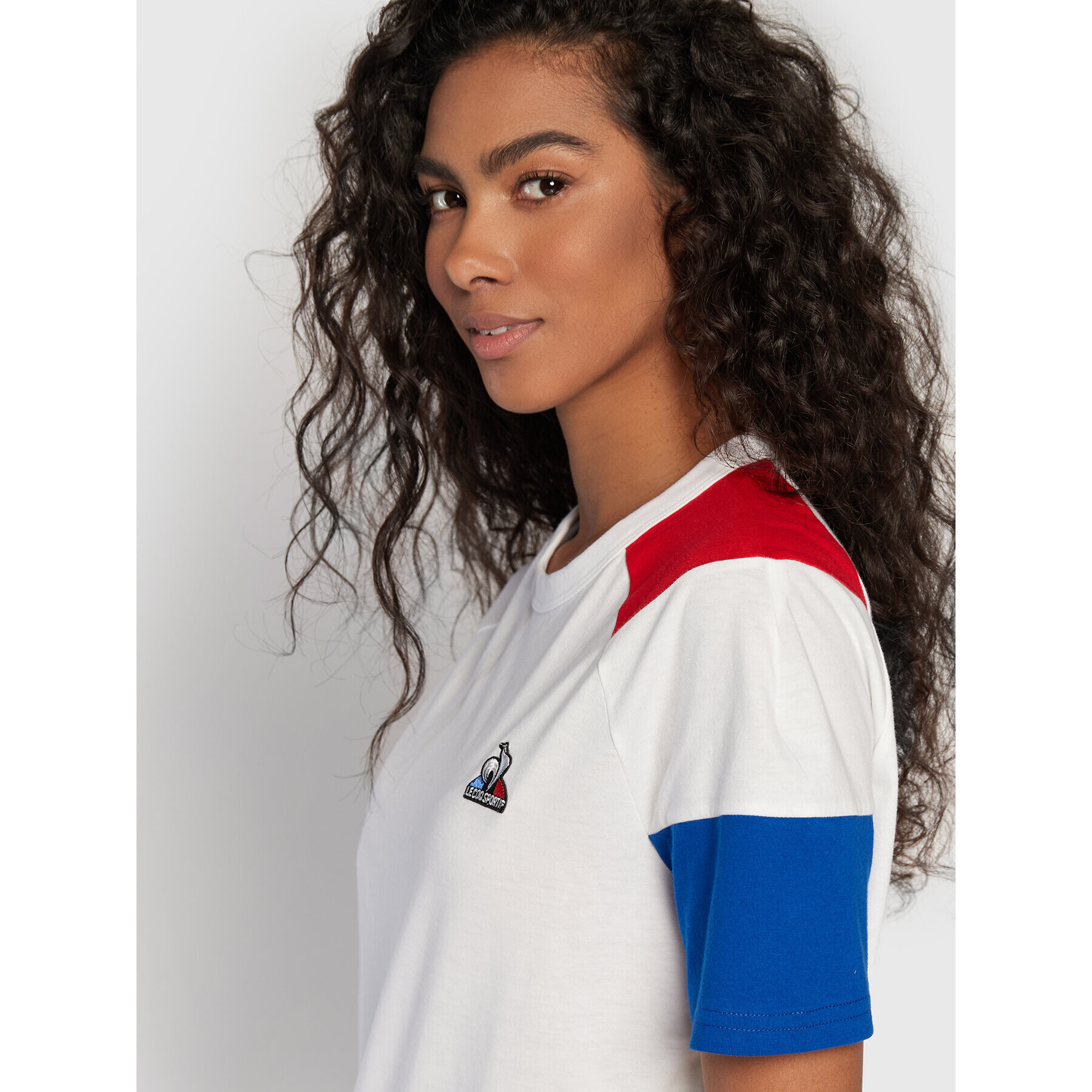 Le Coq Sportif T-Shirt Unisex Bat 2210554 Bílá Regular Fit - Pepit.cz