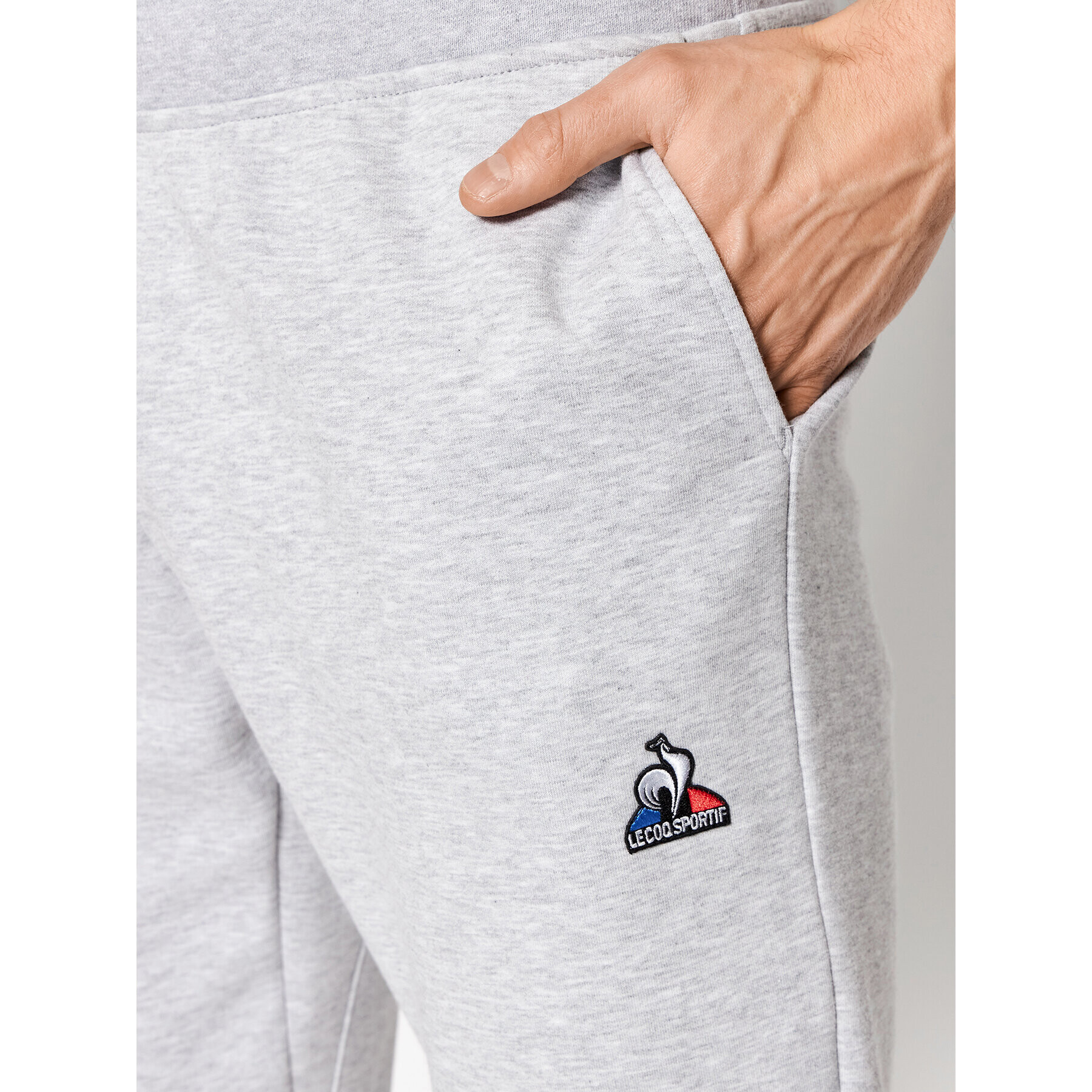 Le Coq Sportif Teplákové kalhoty 2120409 Šedá Regular Fit - Pepit.cz