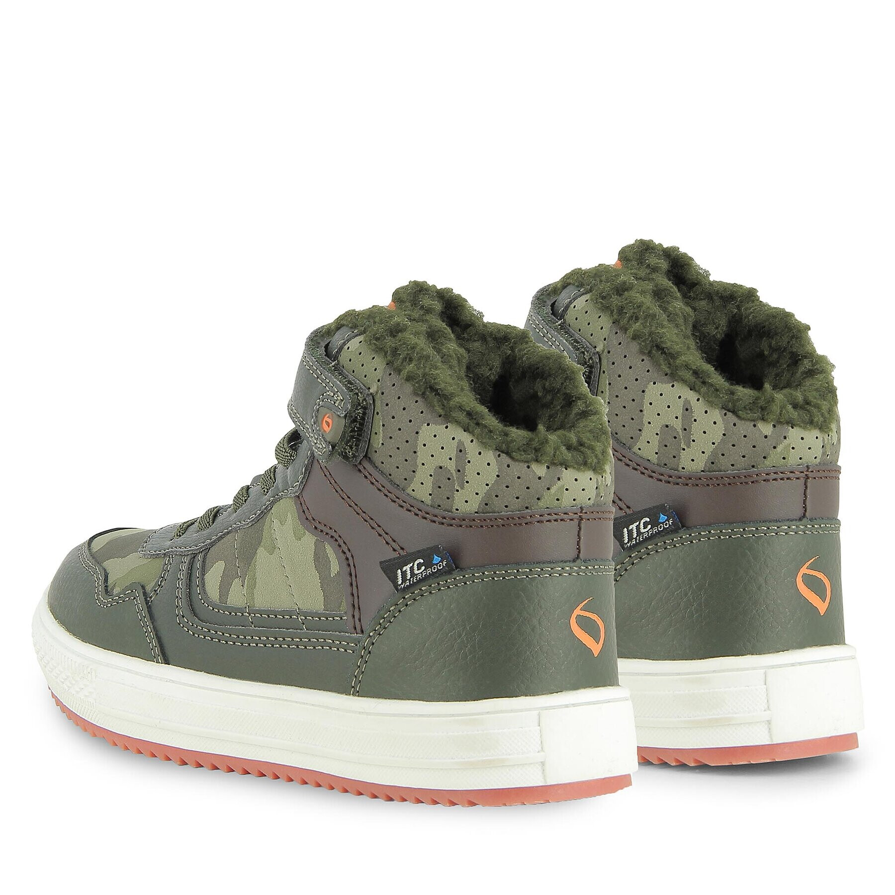 Leaf Sneakersy Sandvik LSAND101E Khaki - Pepit.cz