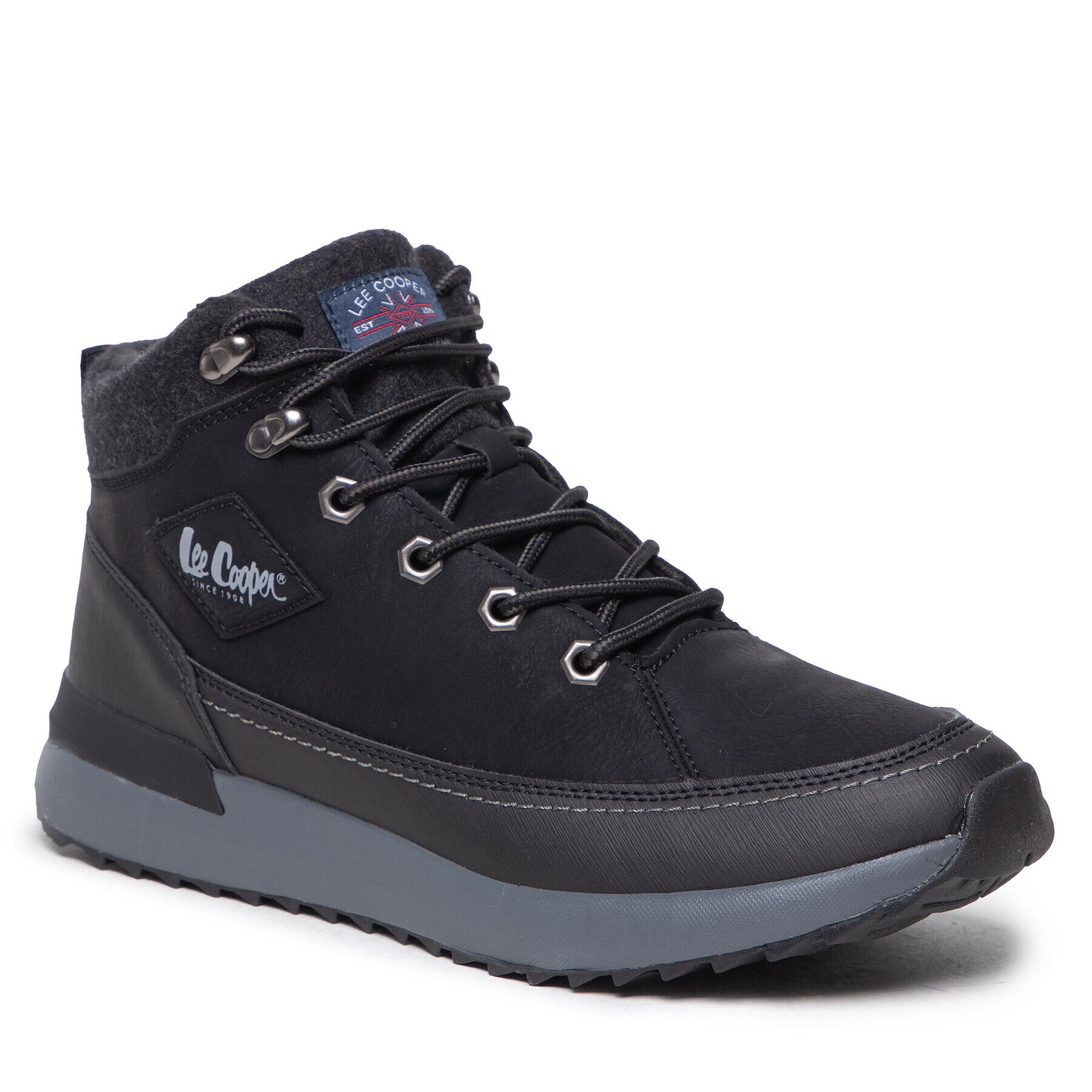 Lee Cooper Kotníková obuv LCJ-21-01-0533M Černá - Pepit.cz