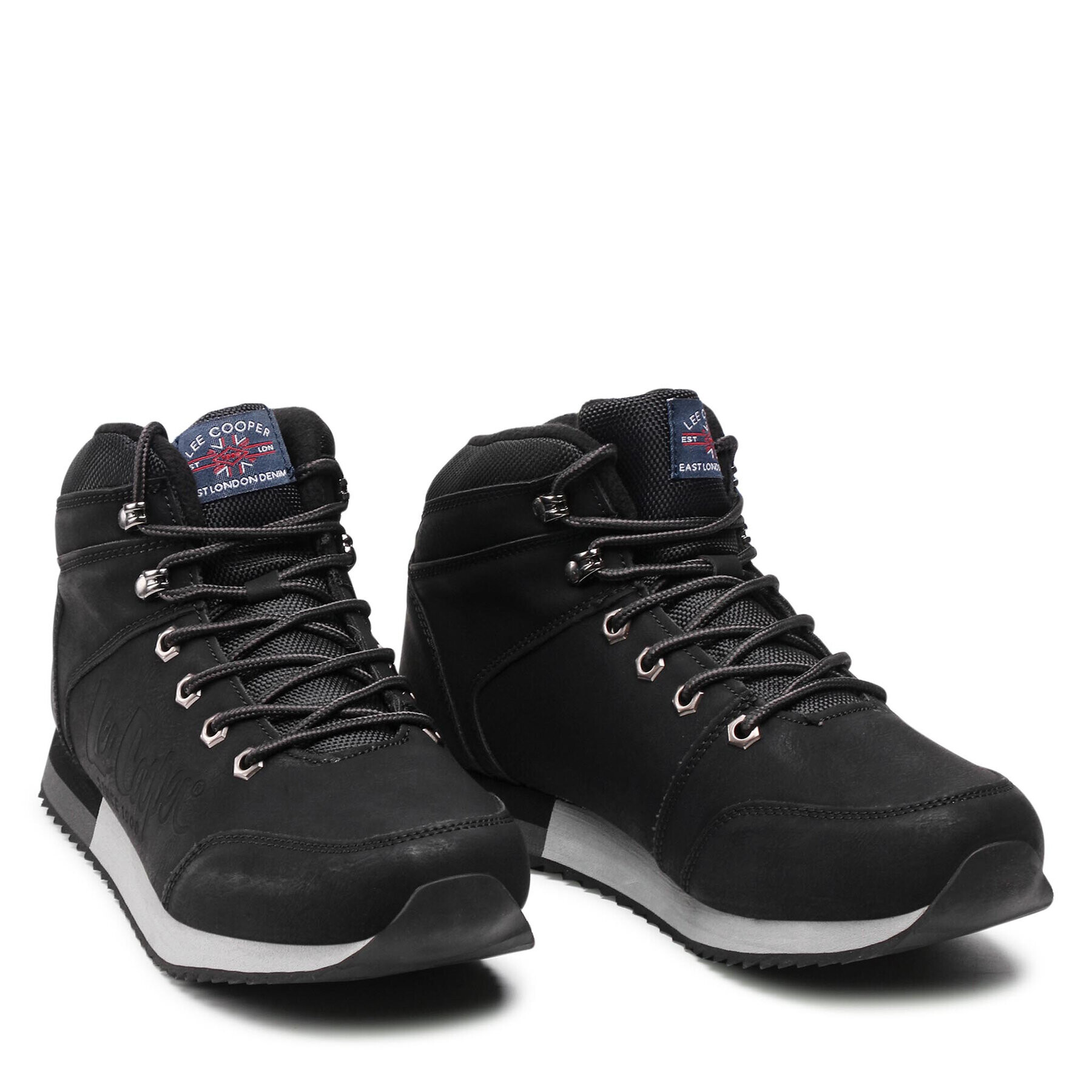 Lee Cooper Kotníková obuv LCJ-21-01-0537M Černá - Pepit.cz