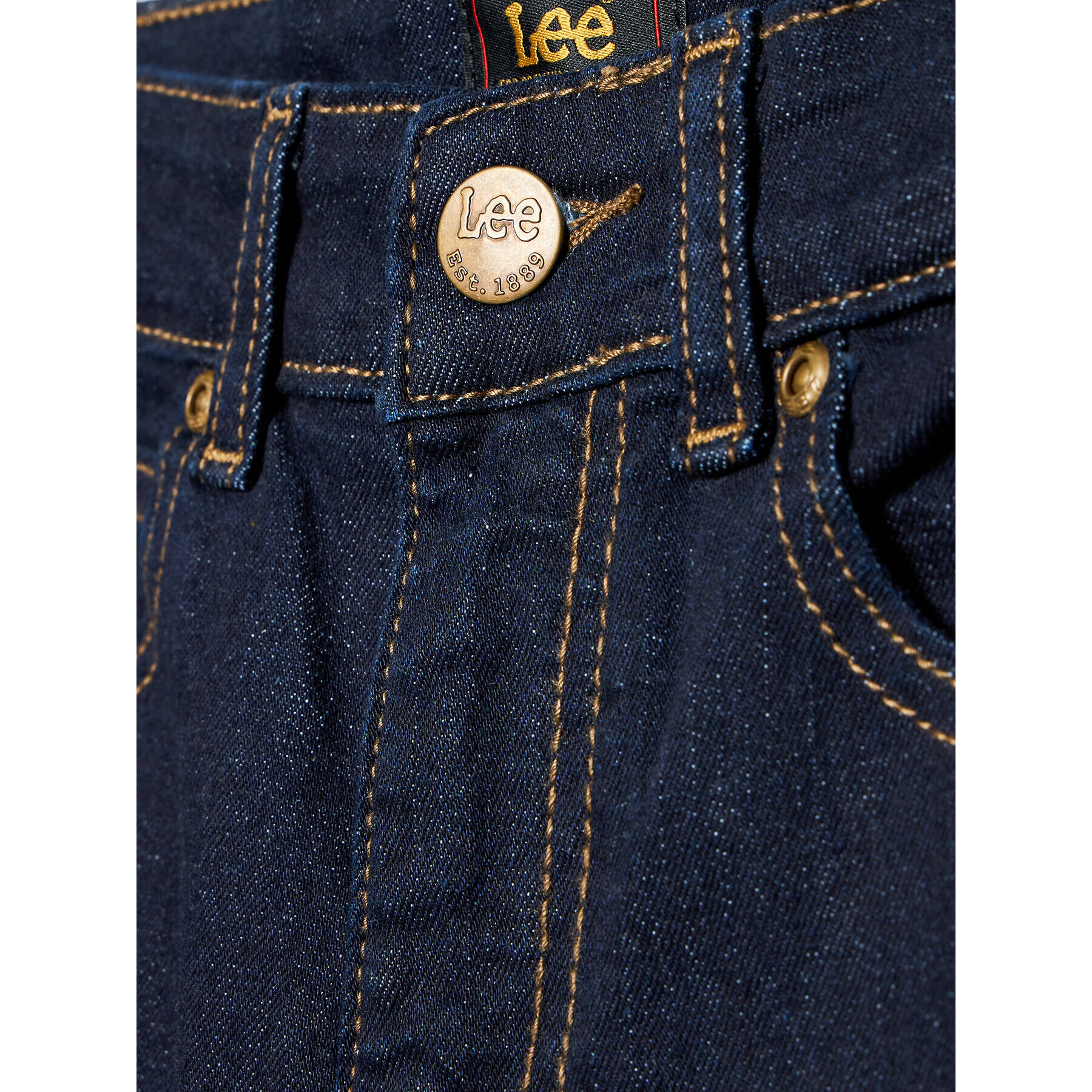 Lee Jeansy 0012 Tmavomodrá Regular Fit - Pepit.cz