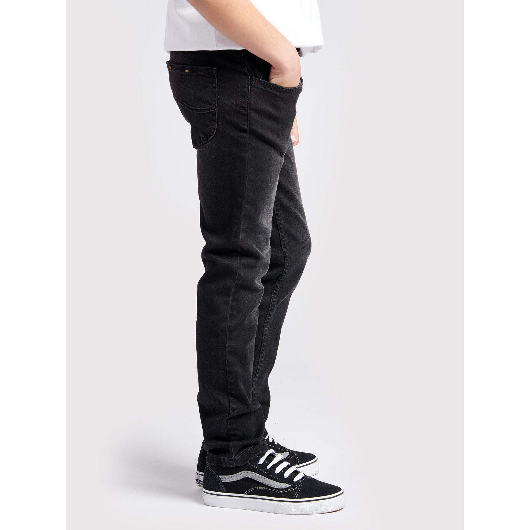 Lee Jeansy 0014 Šedá Slim Fit - Pepit.cz